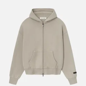 NoIrritationSeams Day Off CLASSIC FULL ZIP HOODIE - TIMBER