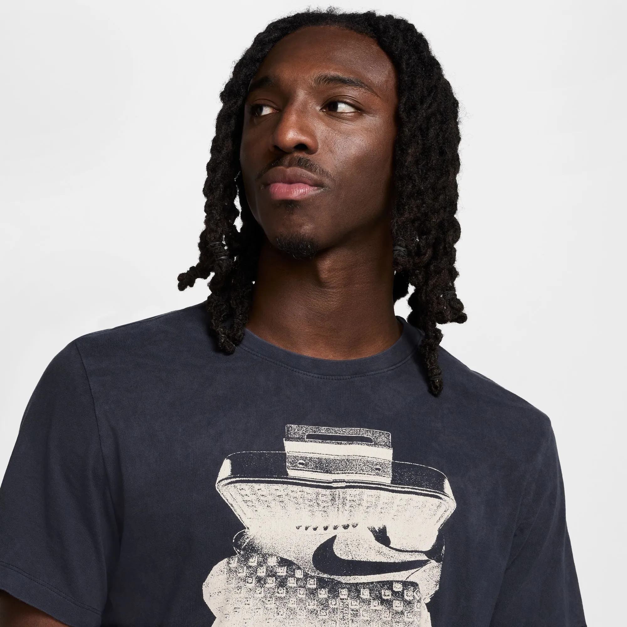 Rush Mode ZeroWaste Production Nike Sportswear Hot Waffles T-Shirt (Black)
