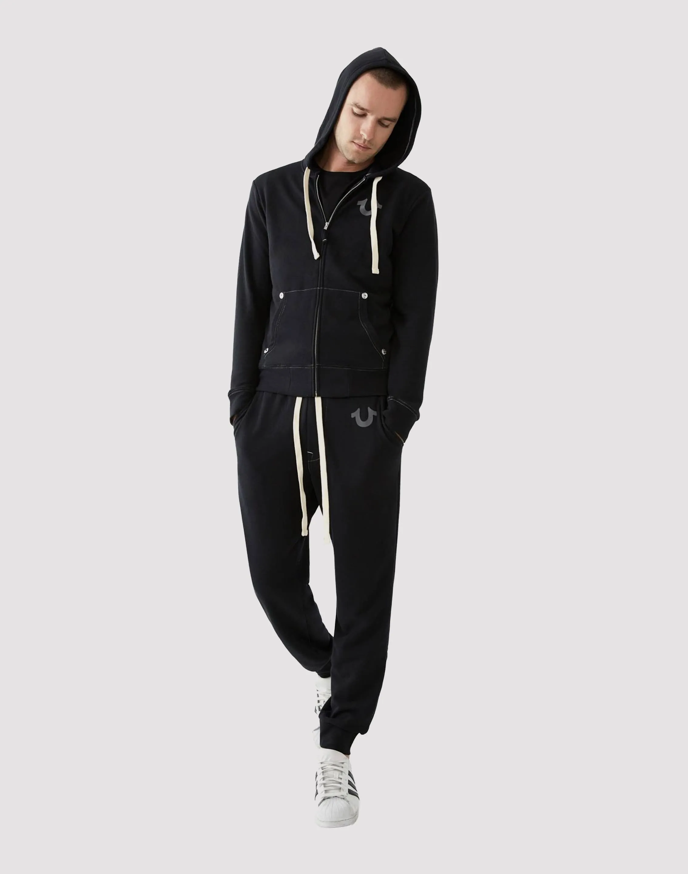 True Religion Classic Logo Joggers FoldableDesign