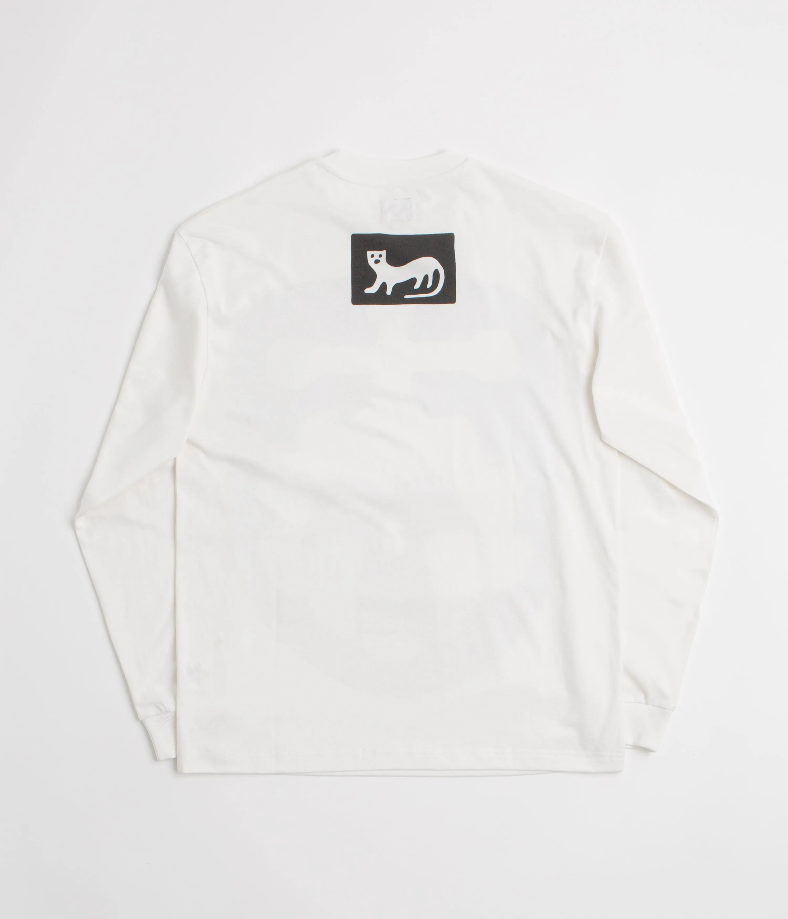 mountain climate Button Closure The Trilogy Tapes Screwhead Long Sleeve T-Shirt - White