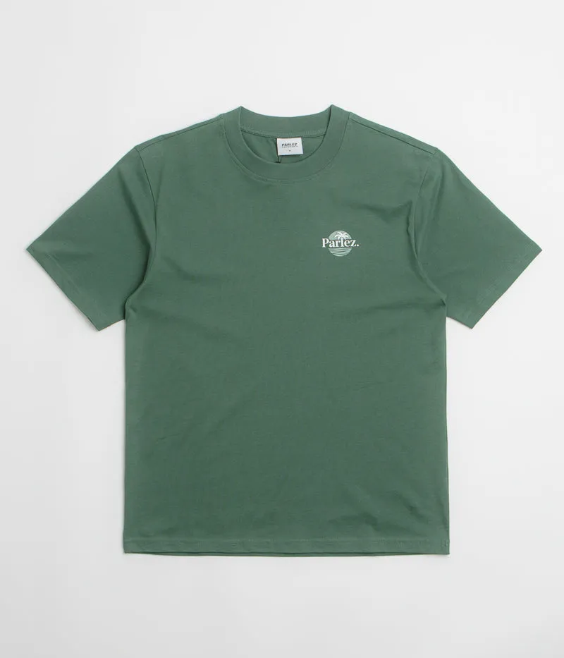 Parlez Boca T-Shirt - Kelp Green hang dry Athletic Look