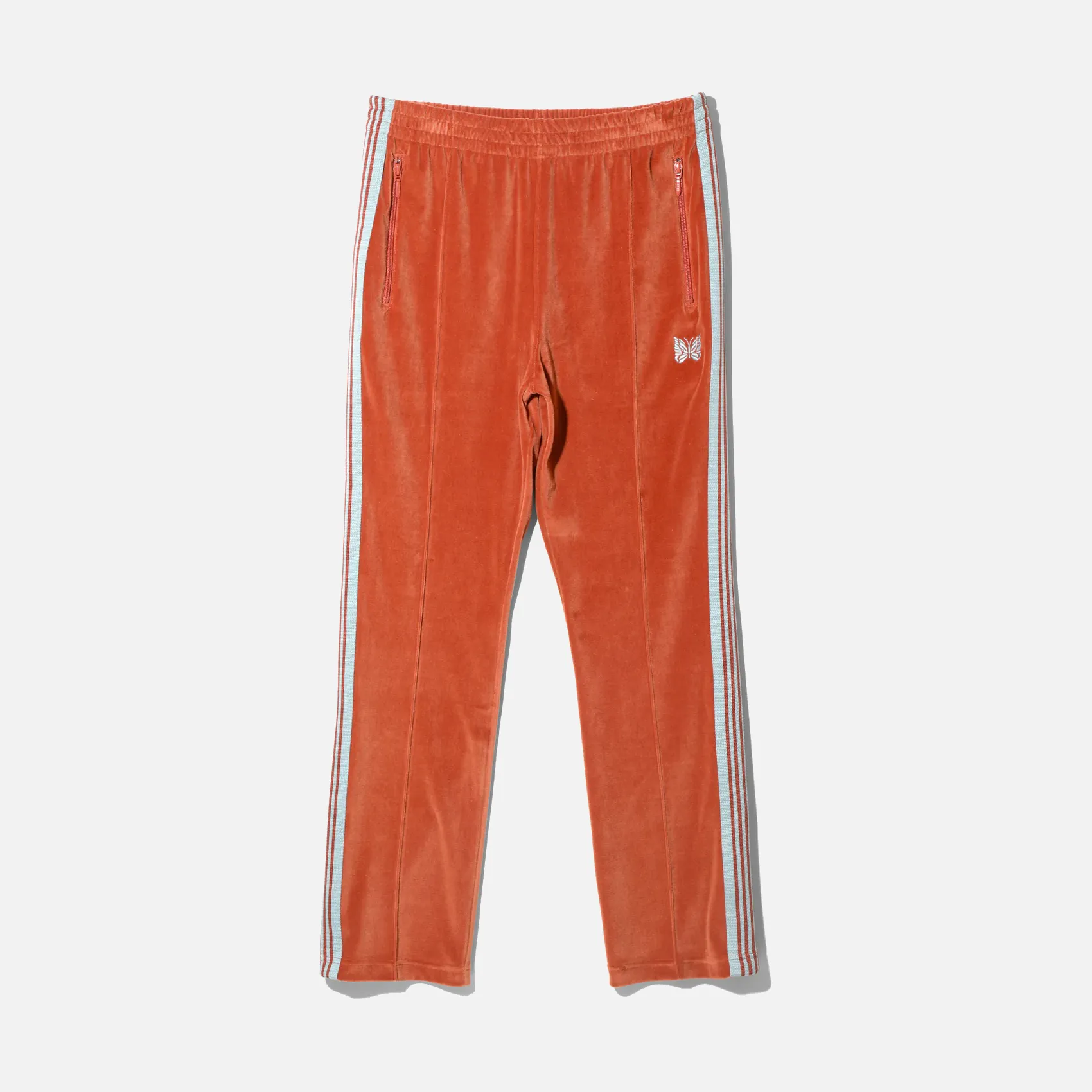 AI Core AllDayComfort NARROW TRACK PANT C/PE VELOUR - BRICK