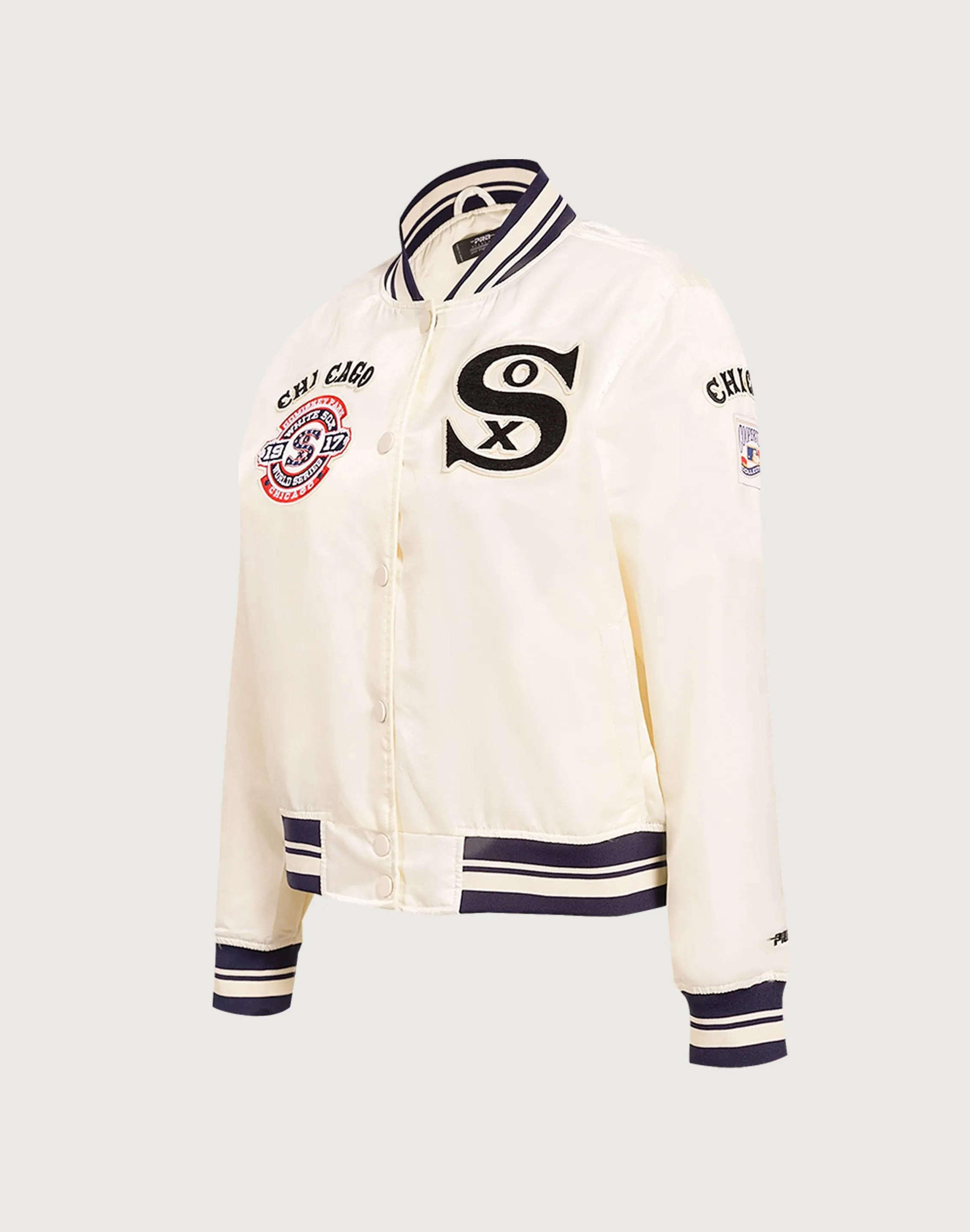 Pro Standard MLB Chicago White Sox Retro Classic Satin Jacket Youth Glow