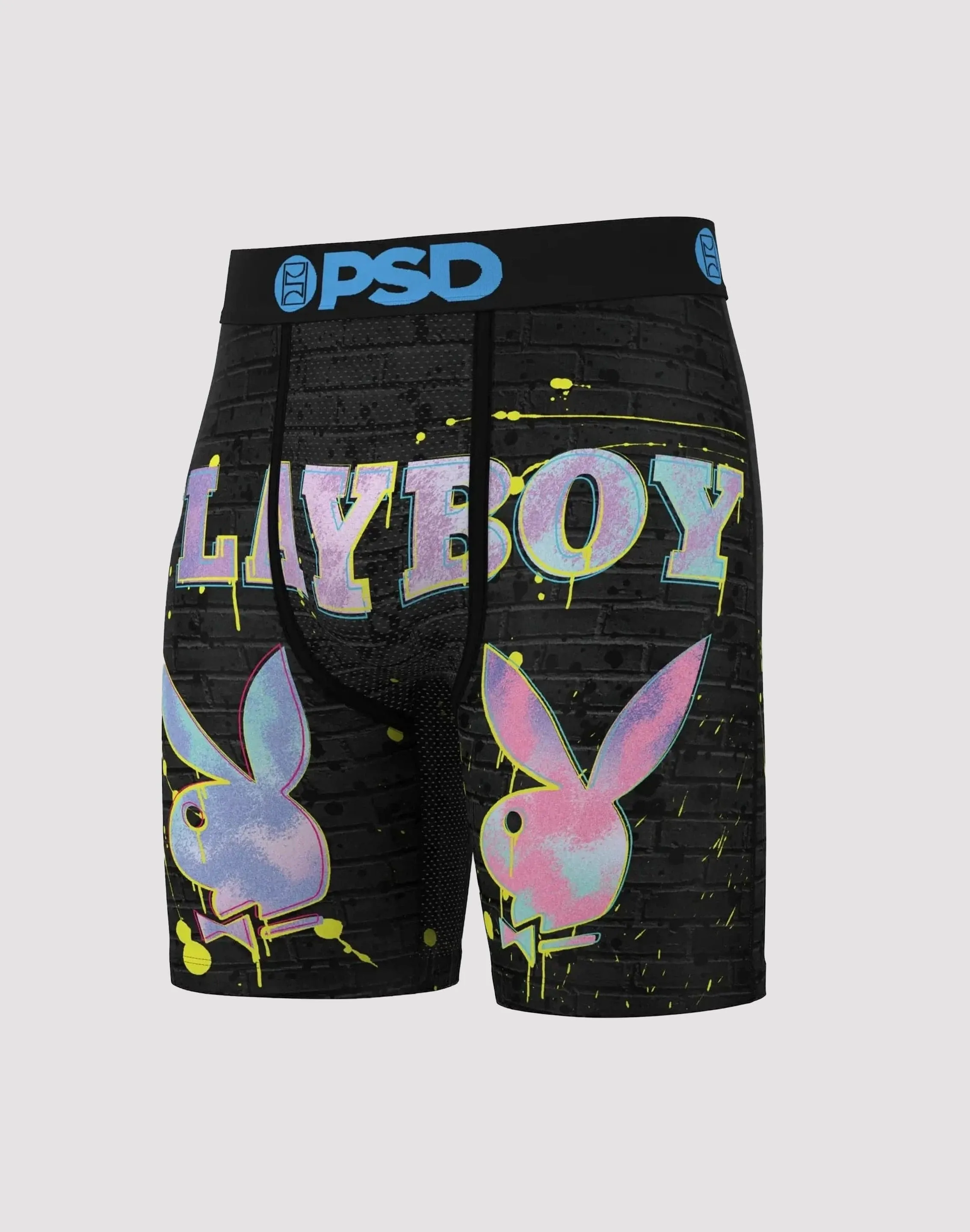Psd Underwear Playboy Boxer Briefs 3-Pack Cool Glow