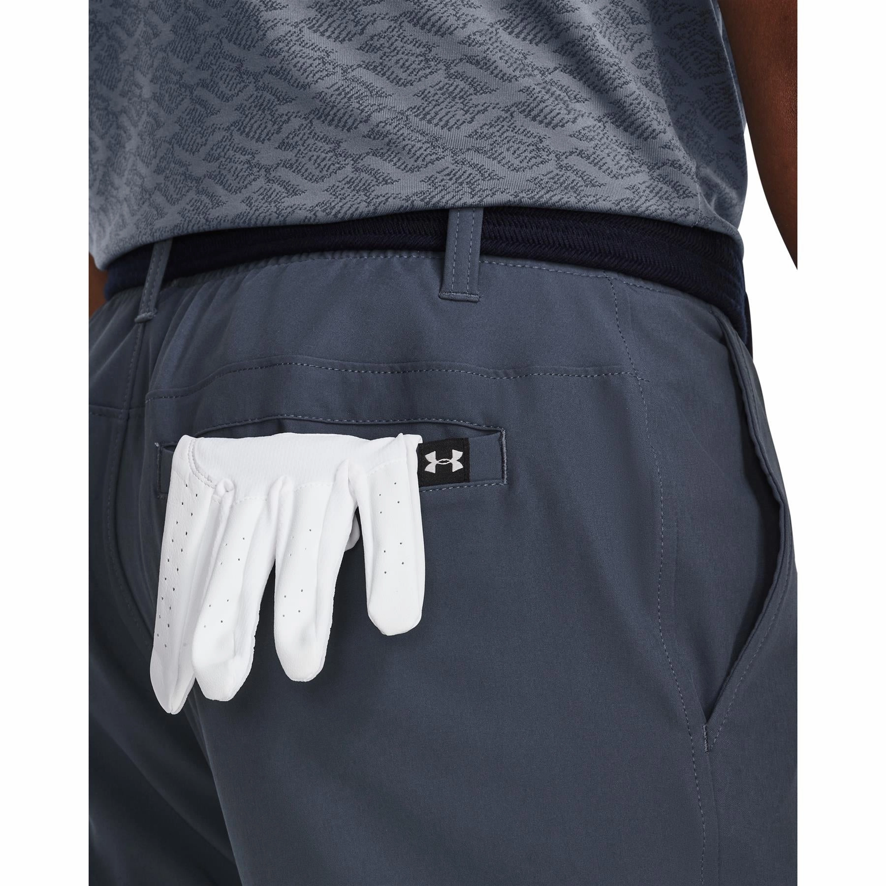 Drive Tapered Fit Trousers Downpour Grey Form Fitting OrganicCottonBlend