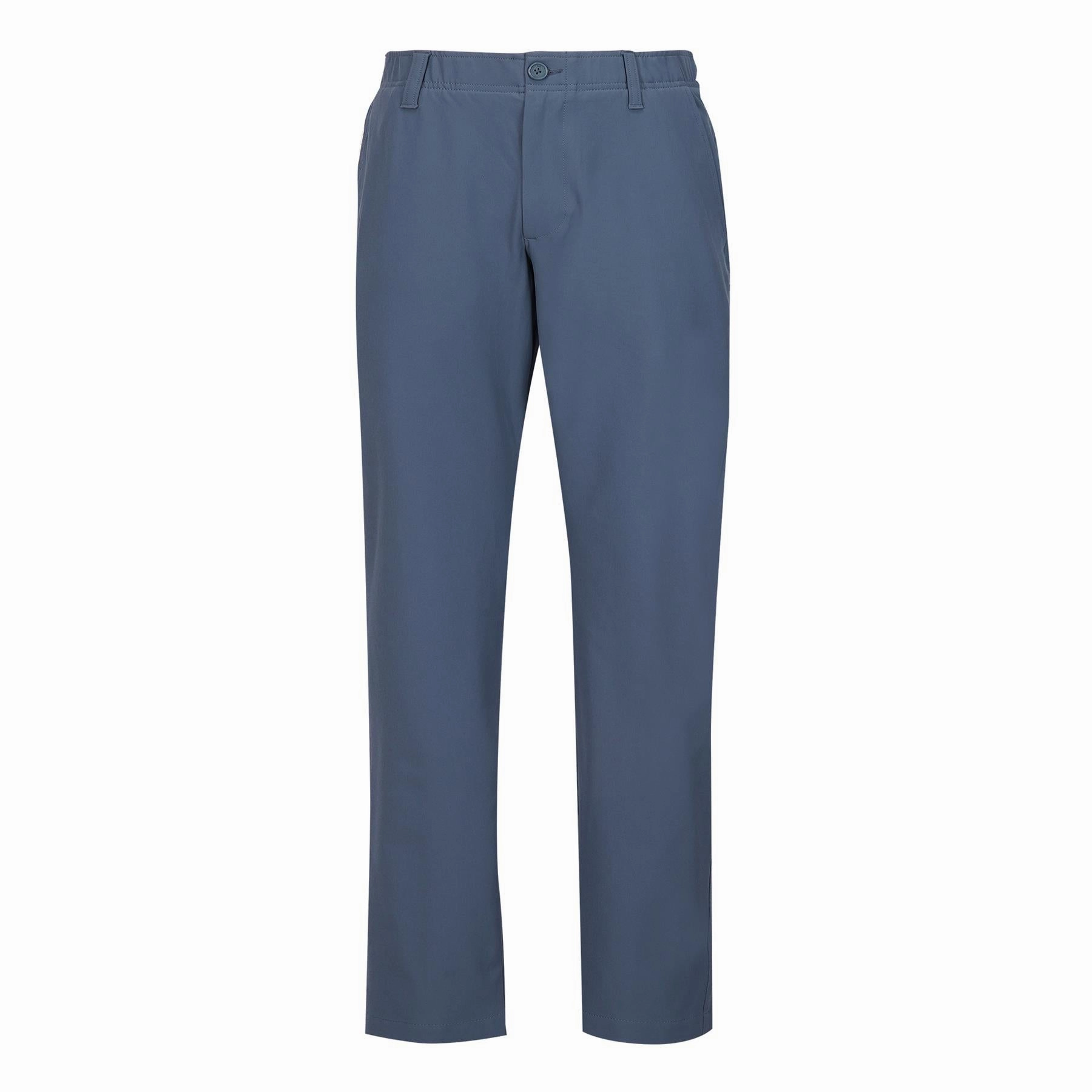 Clean Cut Back pockets Drive Tapered Fit Trousers Downpour Grey