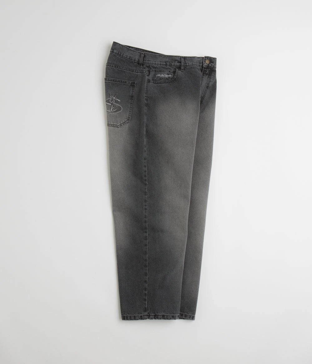 Yardsale Faded Slub Phantasy Jeans - Grey Multi Pocket Design