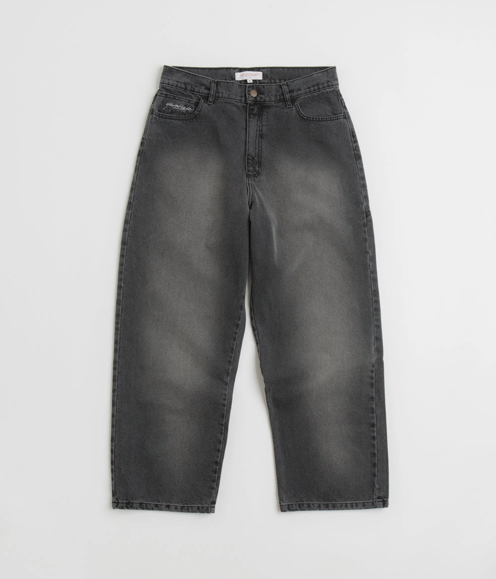 Quick Motion RuggedDurability Yardsale Faded Slub Phantasy Jeans - Grey