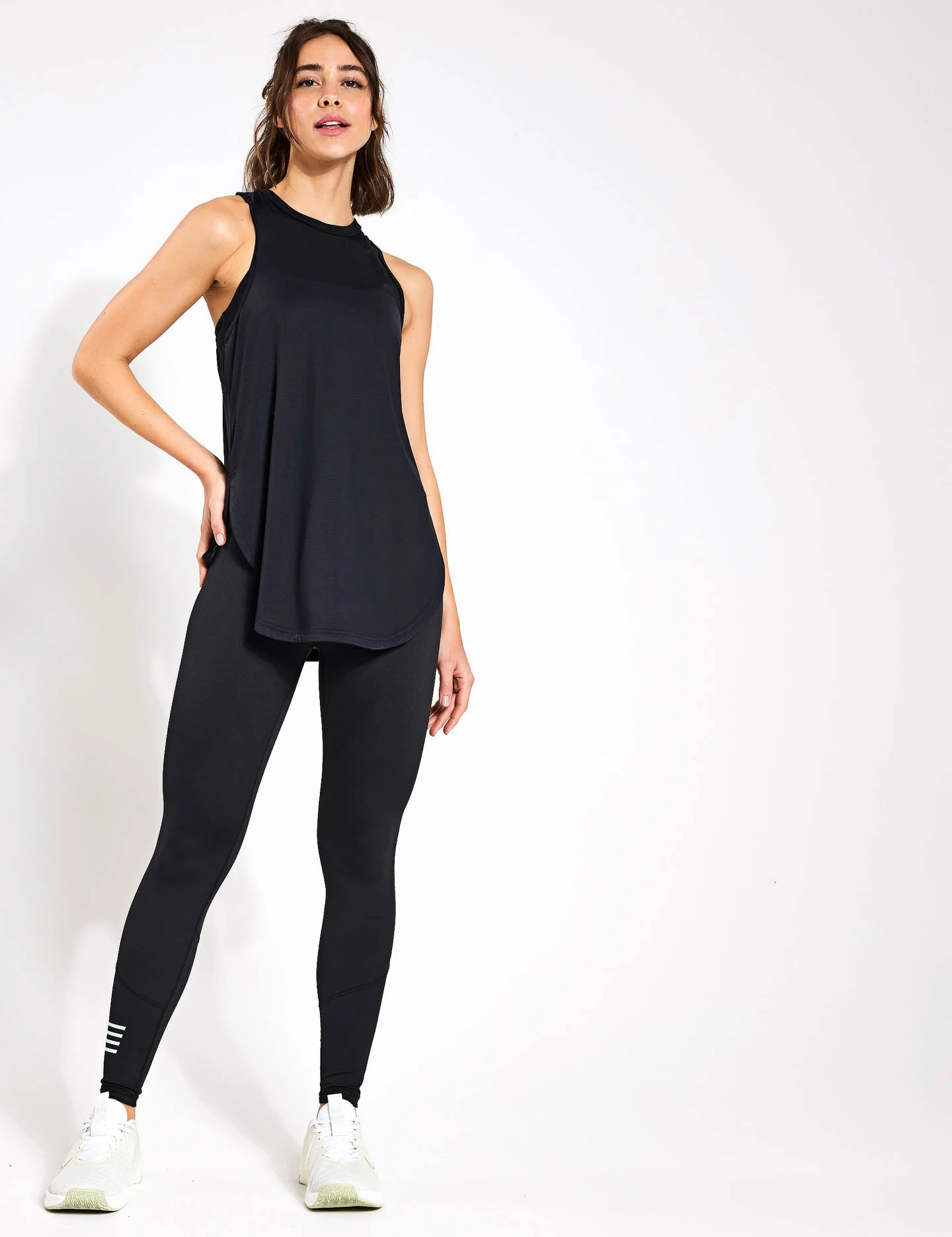 Zela Tank Top - Black Core Fresh
