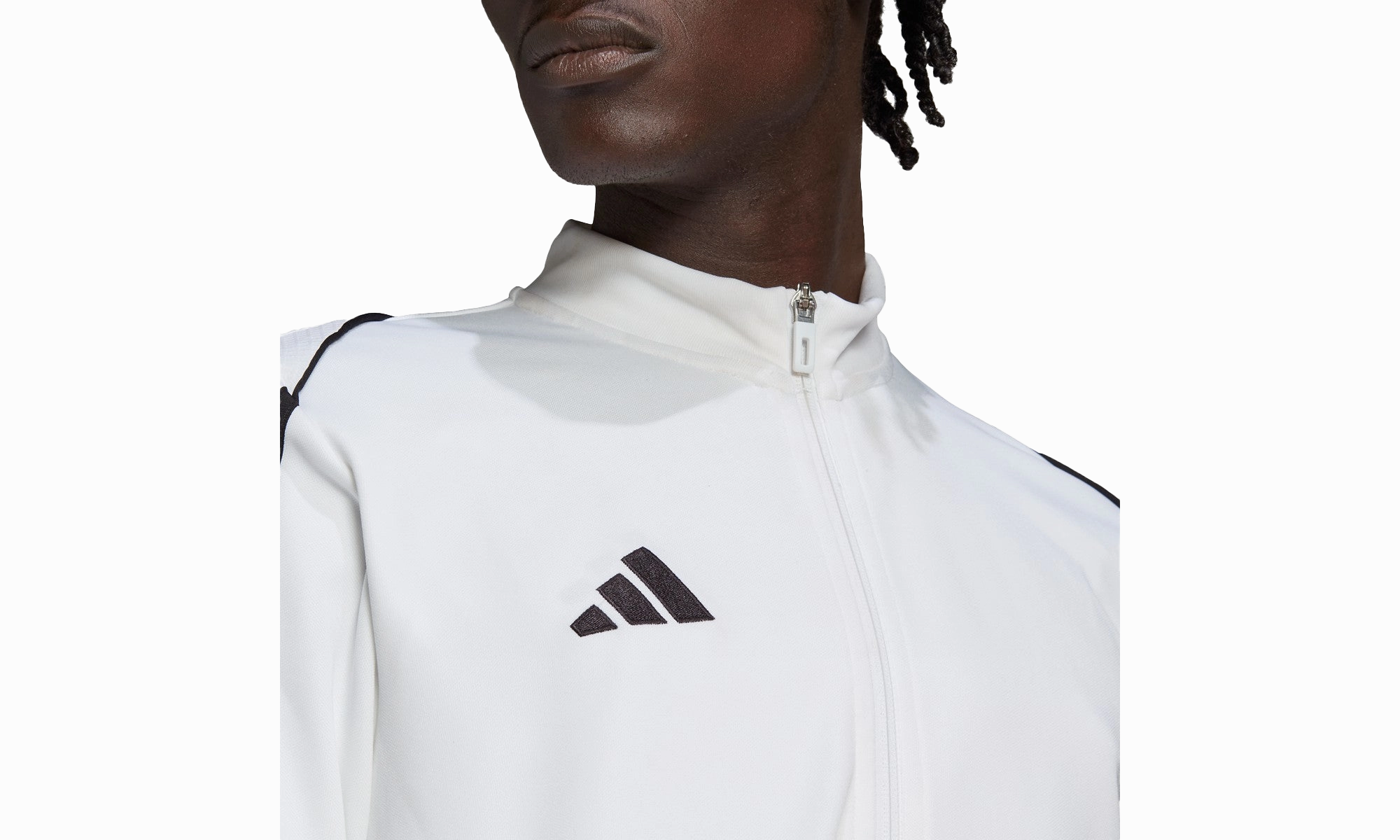 Adjustable Waistband Camera Glow TIRO23 League Track Jacket "White"