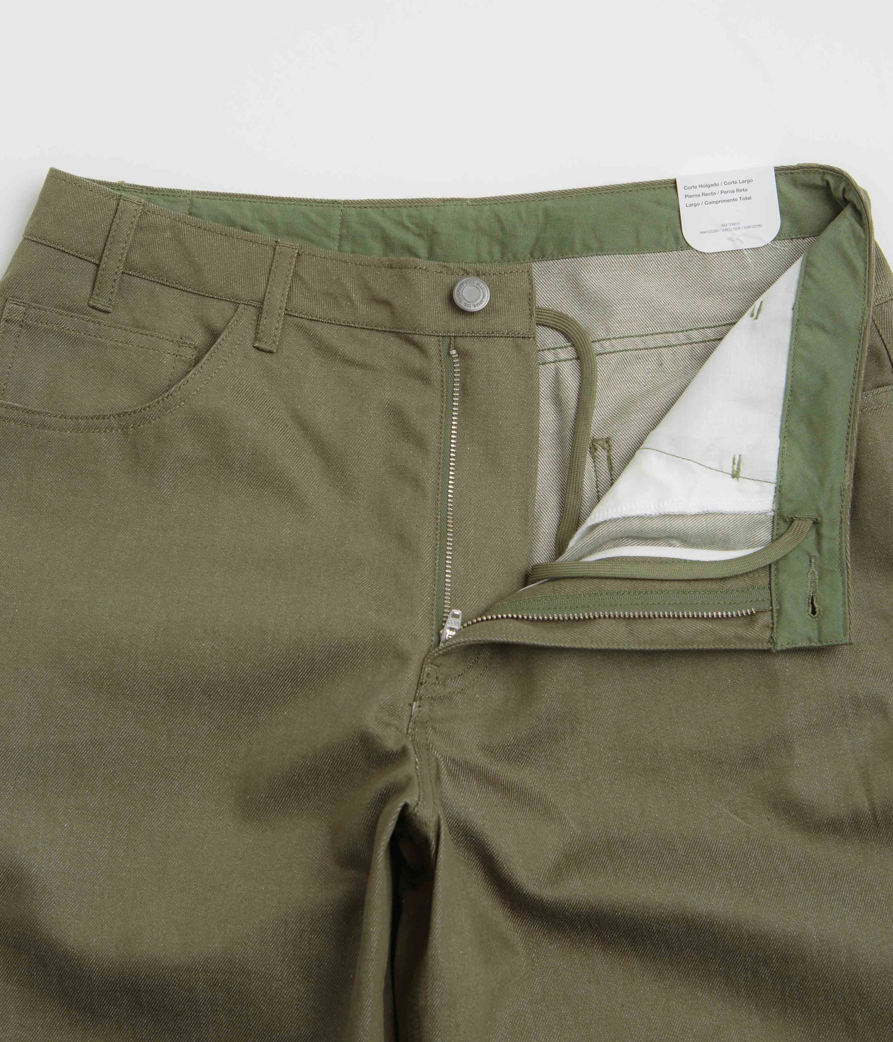 Nike SB Loose Denim Pants - Medium Olive Quick drying material High Durability Stitching