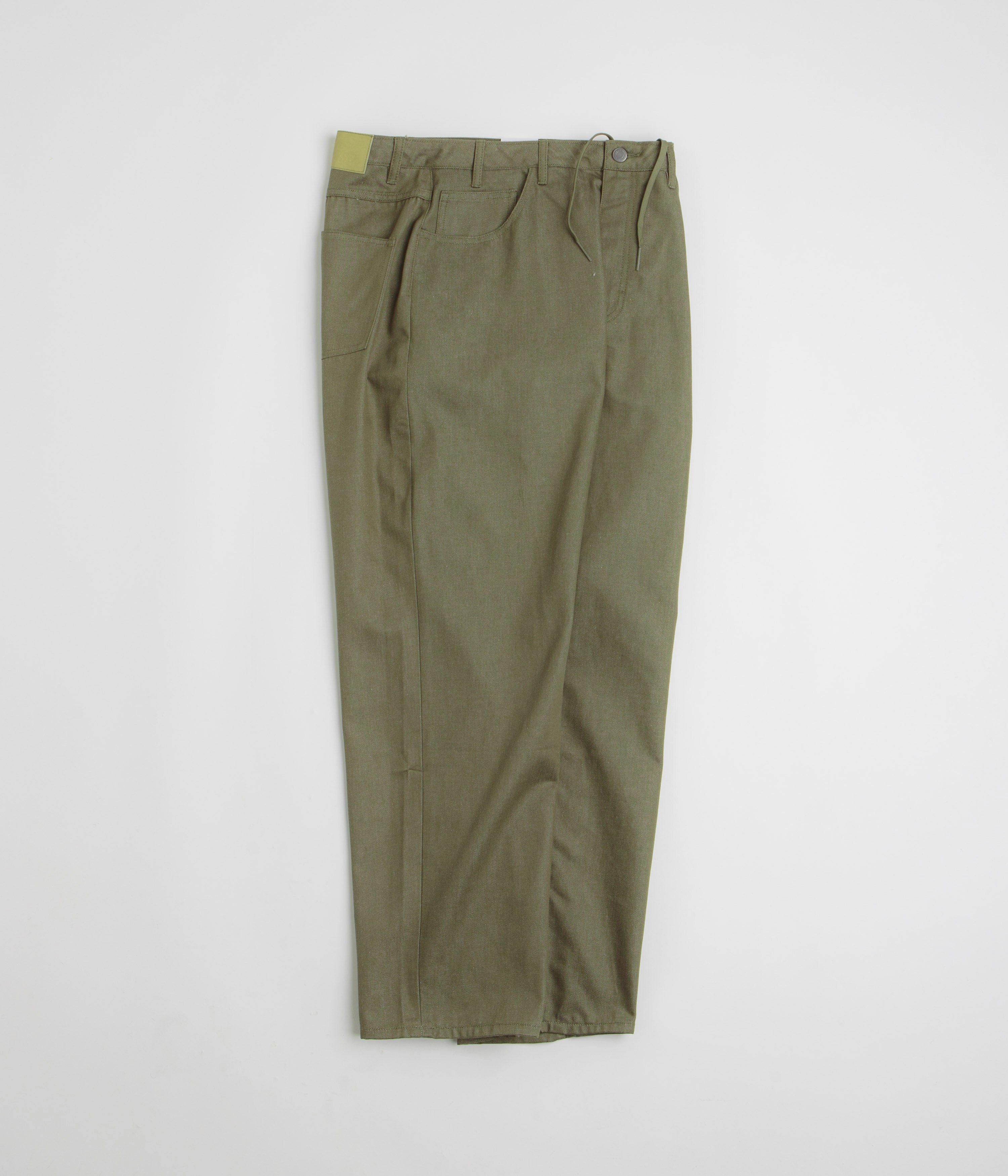 Simple Silhouette Nike SB Loose Denim Pants - Medium Olive