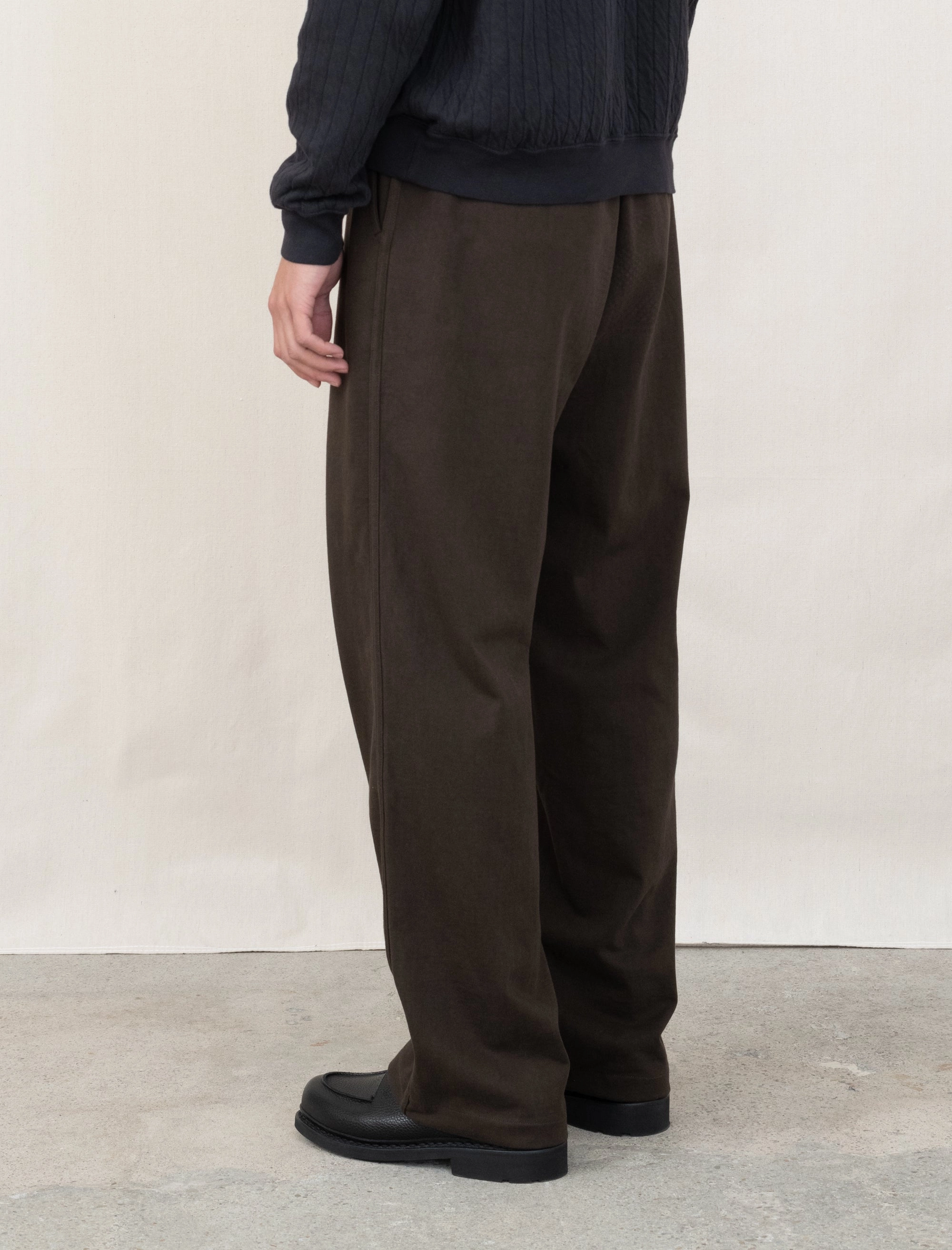 Carbon Infused Fabric Anti Chafe Lining Jersey Band Pant (Black Olive)