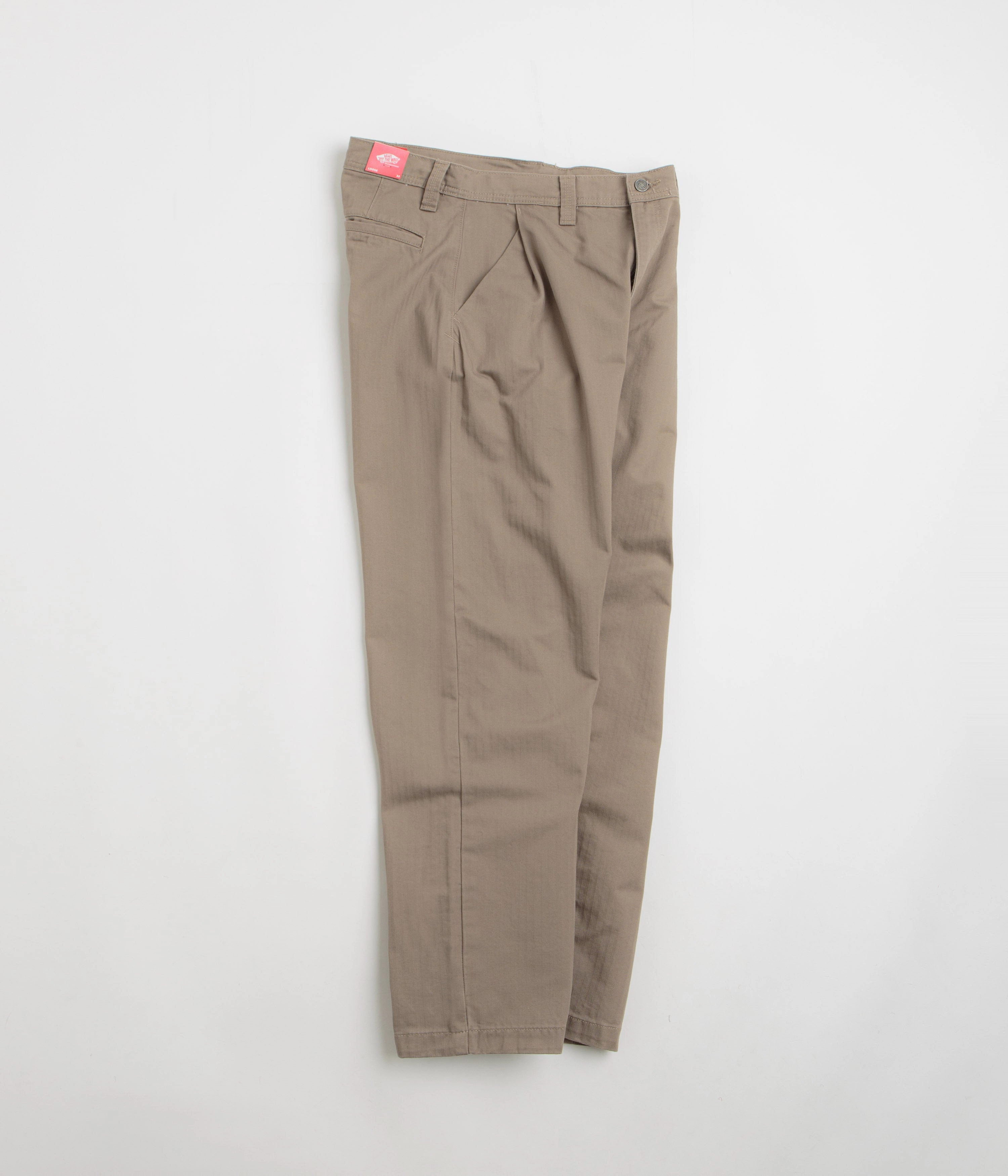 Vans Skate Loose Pleated Pants - Walnut Daywear Polyester fabric