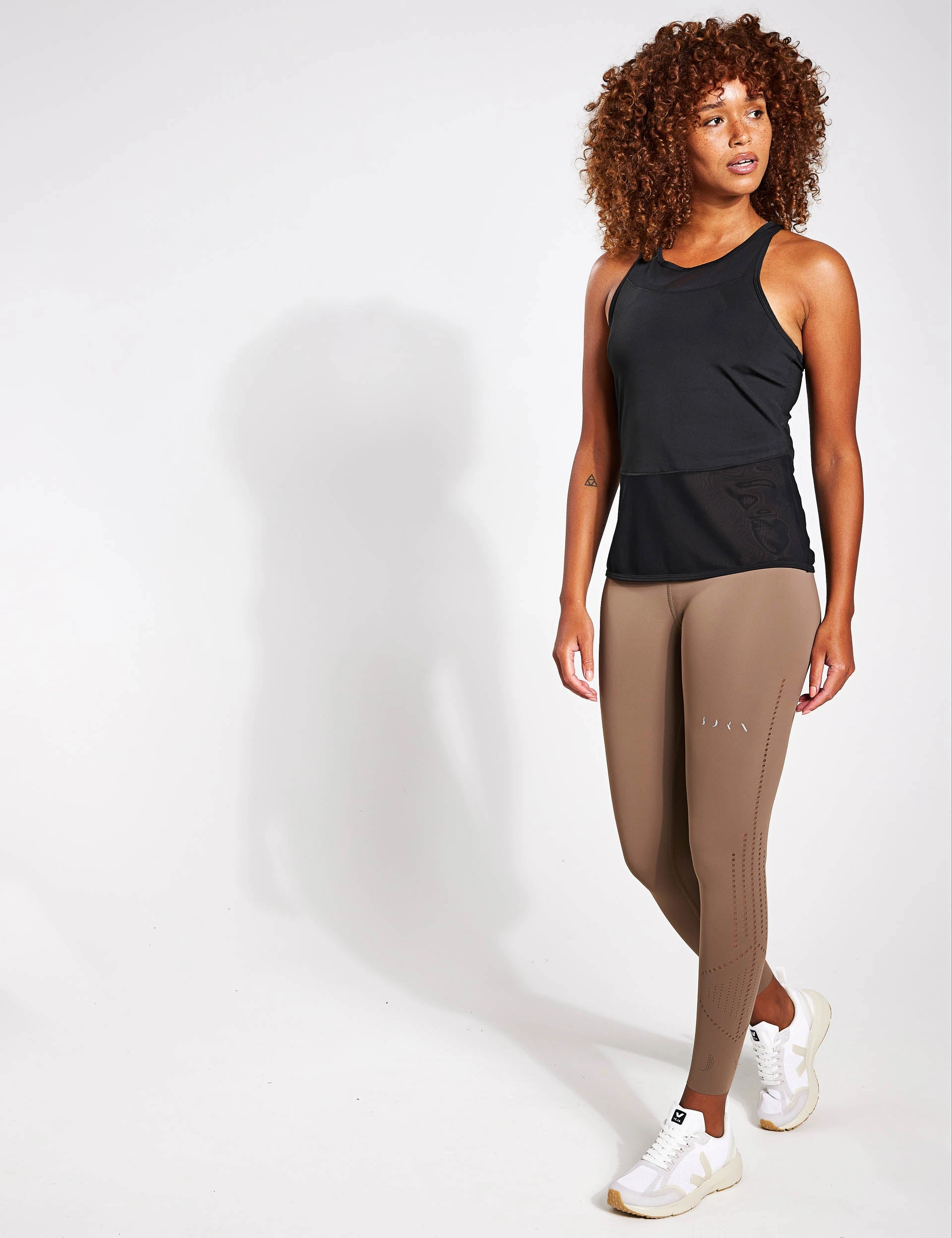 Reversible Wear Options Utility - providing Kiava Mesh Tank - Black