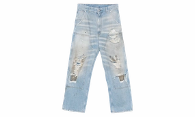 Distressed Blue Jeans "Blue" Go Everywhere Style Combo