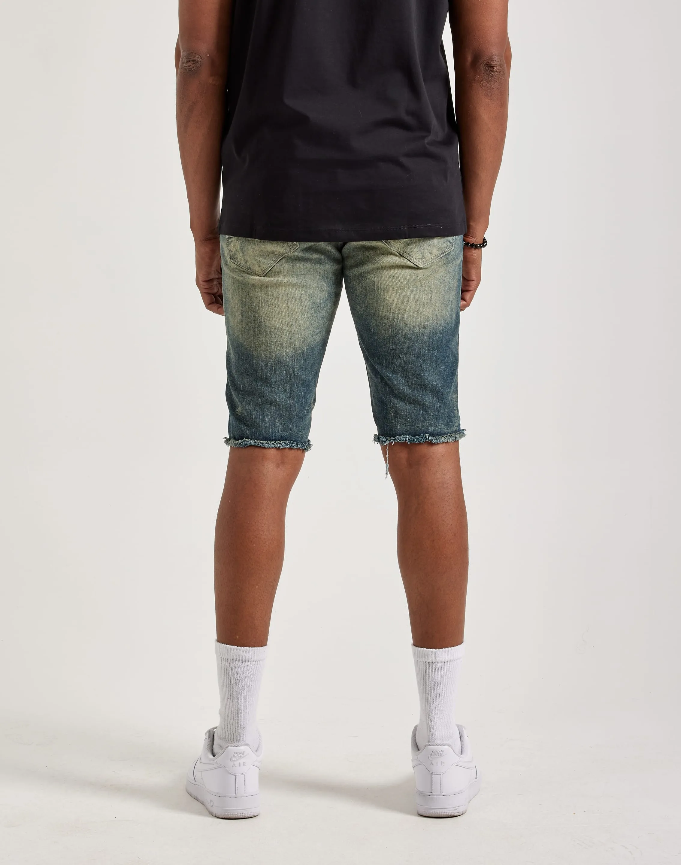 UVProtectionFabric Jordan Craig Basic Denim Shorts