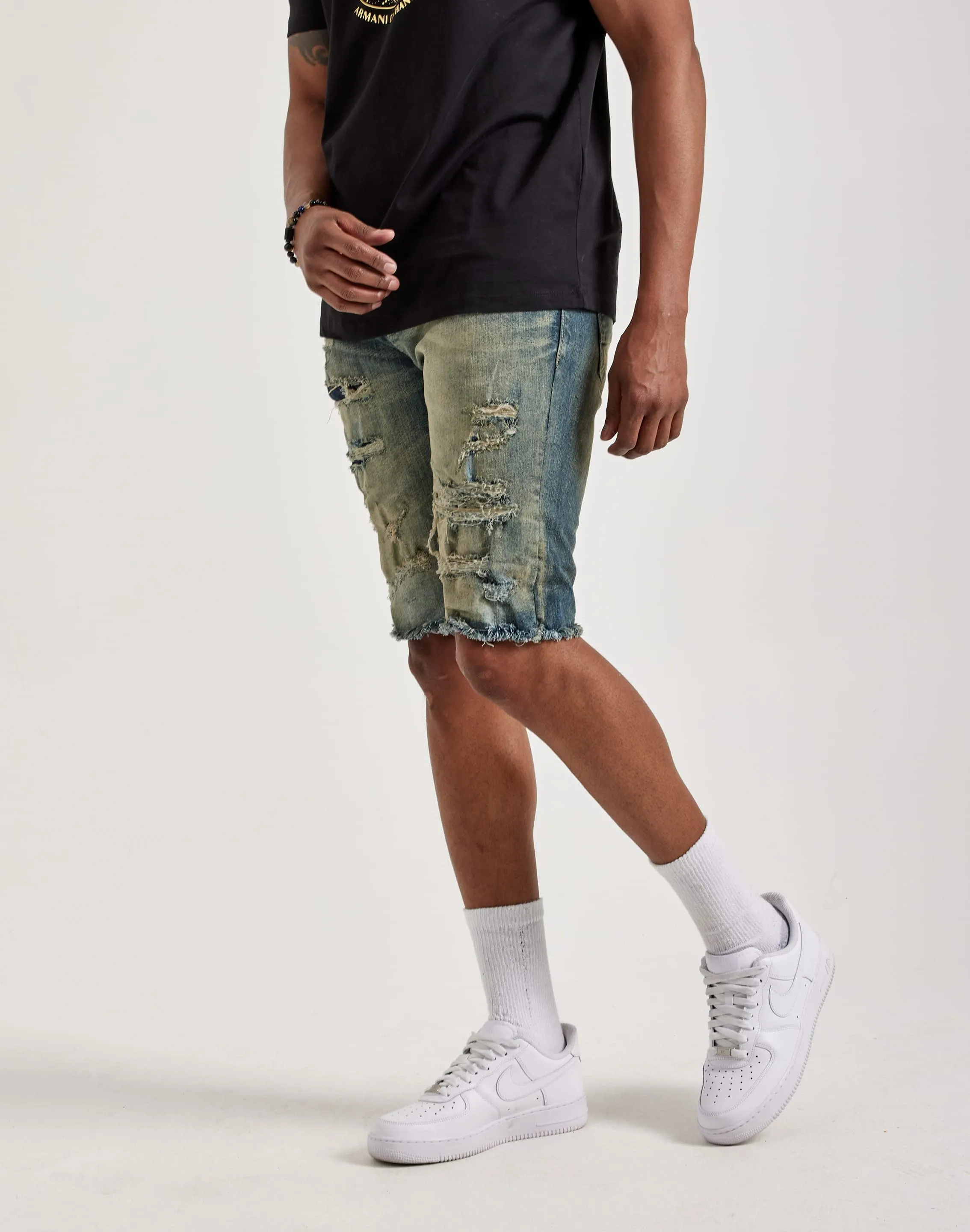 Romance Fit VersatileCuff Jordan Craig Basic Denim Shorts