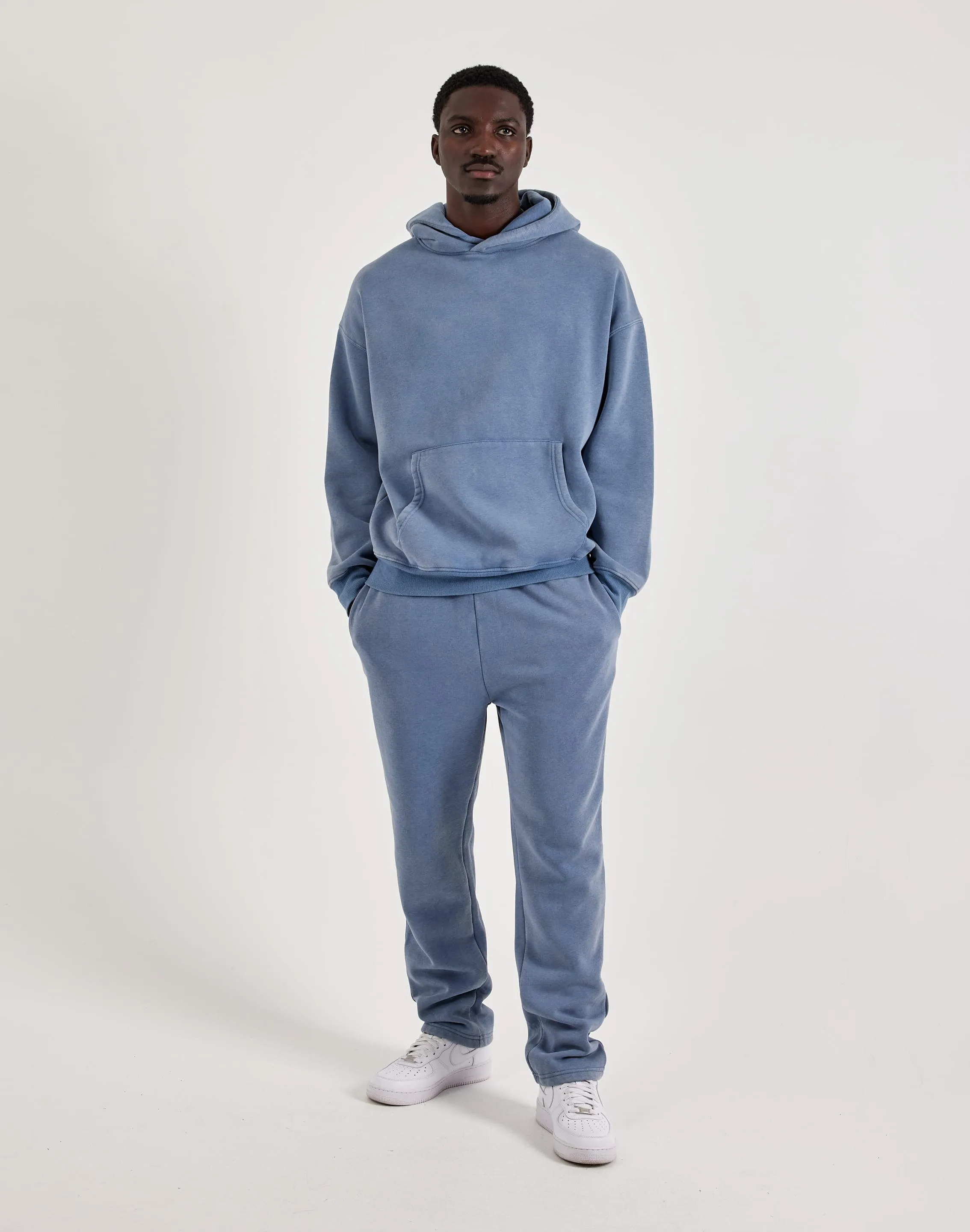 QuickAccessPockets DH Essentials Acid Wash Fleece Pullover Hoodie