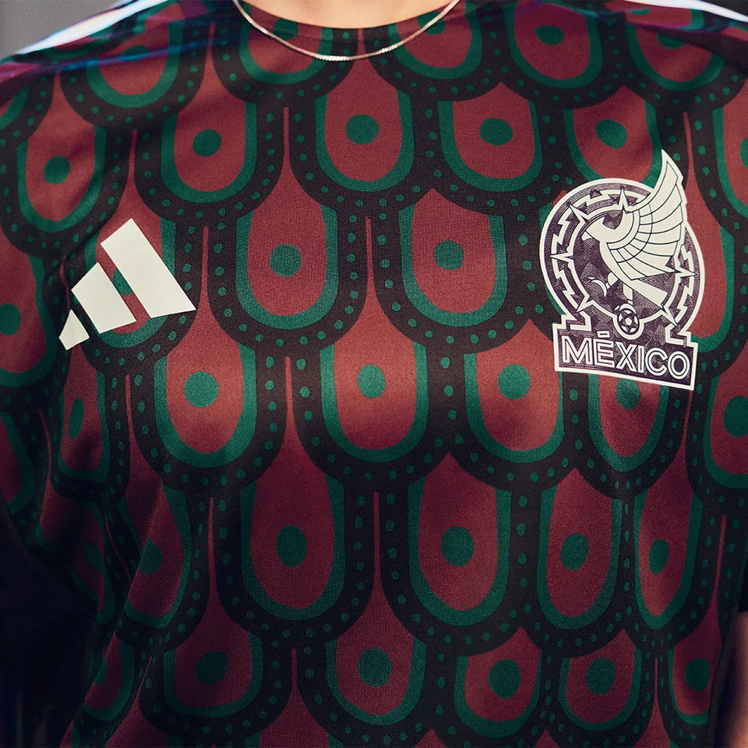 Mexico 24/25 Replica Home Jersey - Womens ElasticBinding