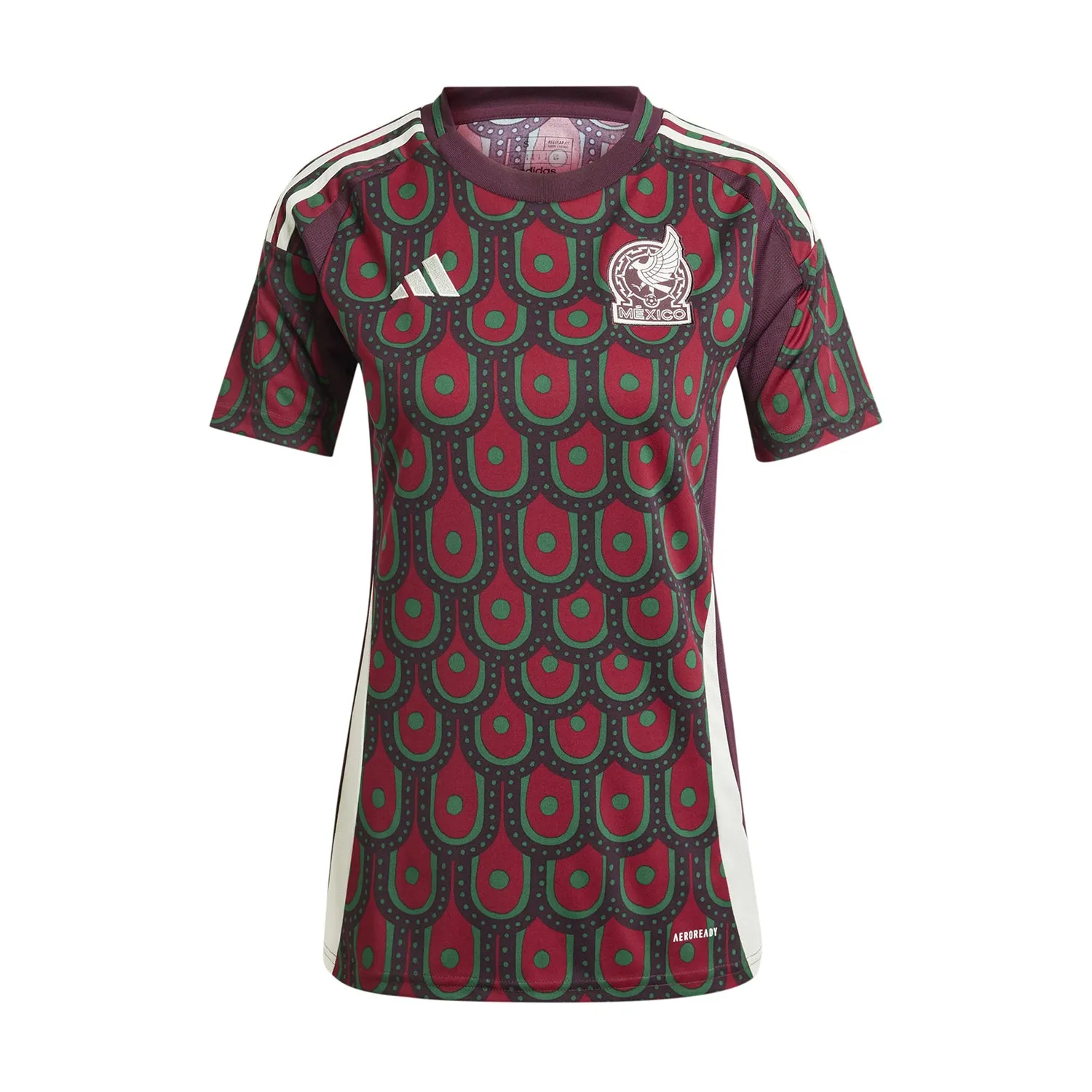 WaterResistant Coating Gentle Power Mexico 24/25 Replica Home Jersey - Womens