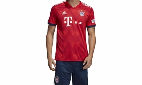 AbrasionResistant Fabric FC Bayern Munich Home Jersey "True Red / Strong Red / White"