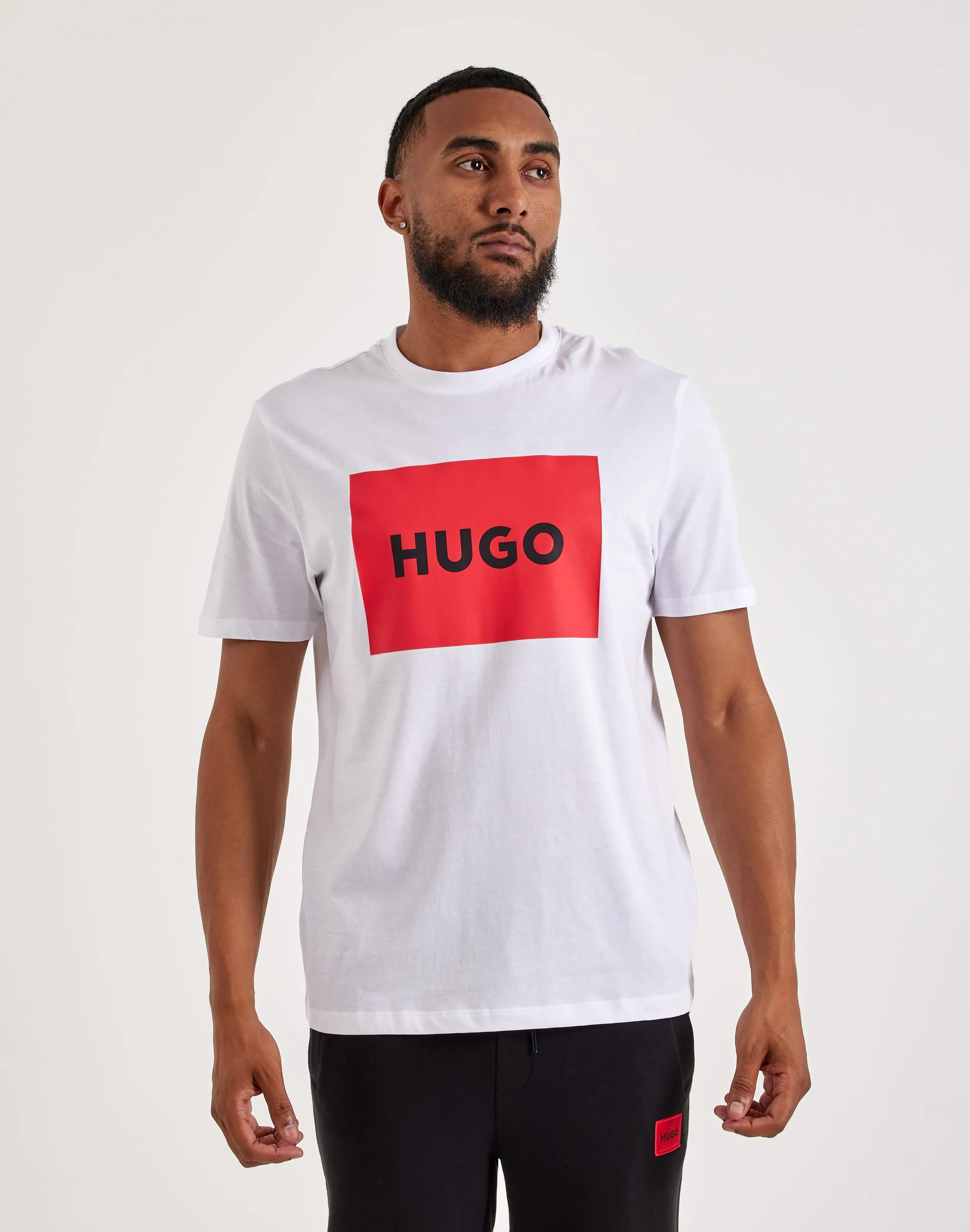 Hugo Dulive Box Logo Tee Luxury Core HighCollared Design