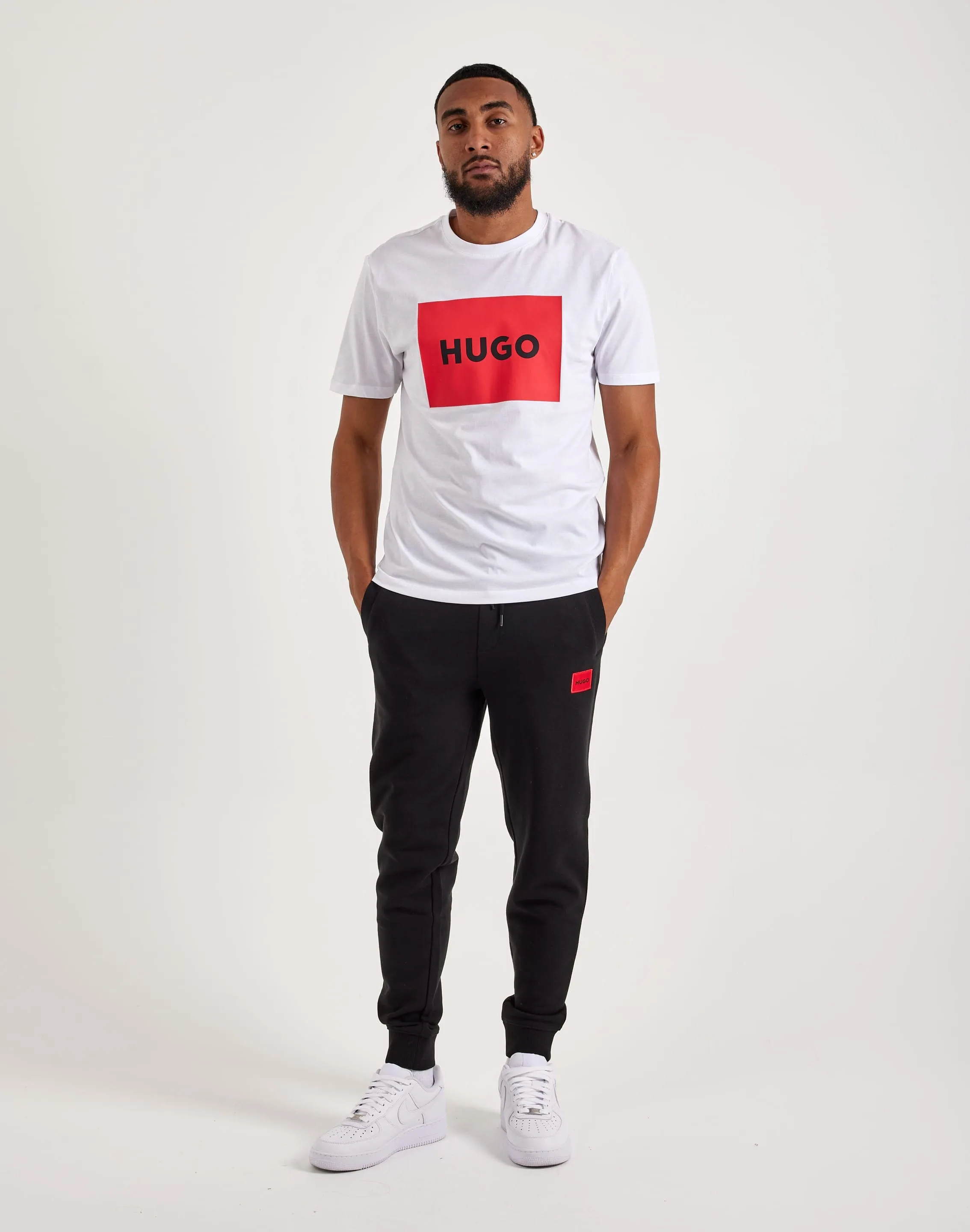 Hugo Dulive Box Logo Tee Holiday Glow Romance Air