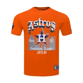 Campus Vibe Houston Astros Old English Tee -Mens