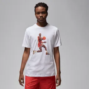 FLIGHT ESSENTIALS GRAPHIC TEE - WHITE Easy Wash Holiday Glow