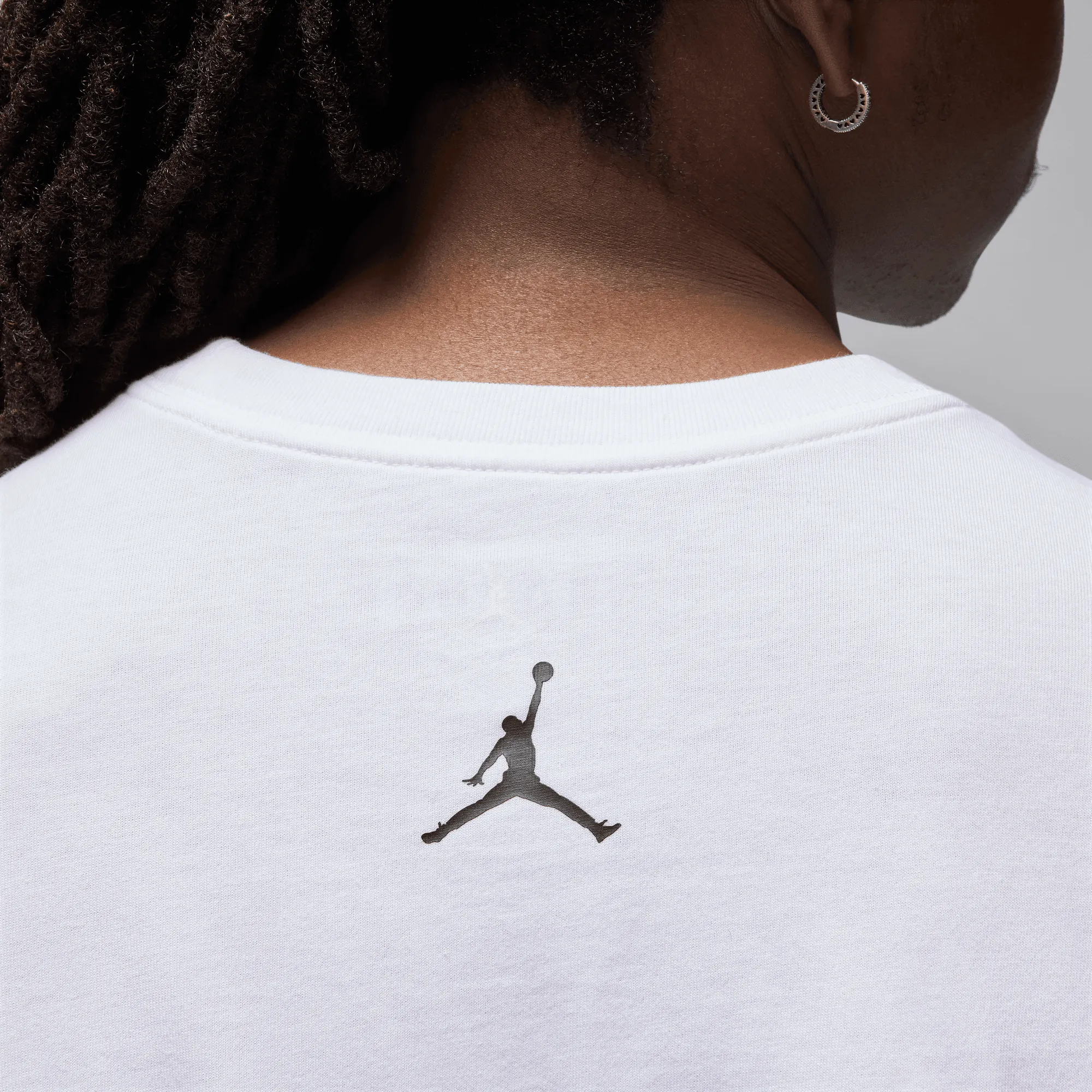 Style Mood ElasticWaistband FLIGHT ESSENTIALS GRAPHIC TEE - WHITE