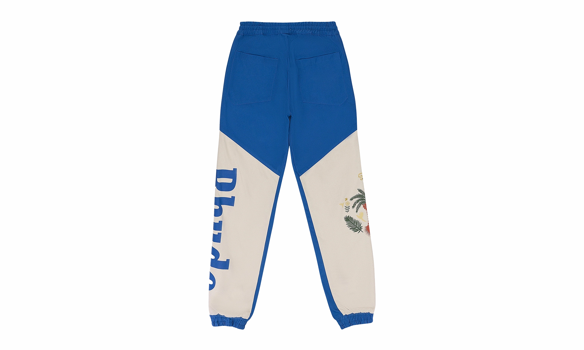 FLIGHT SWEATPANTS "BLUE/CREAM"