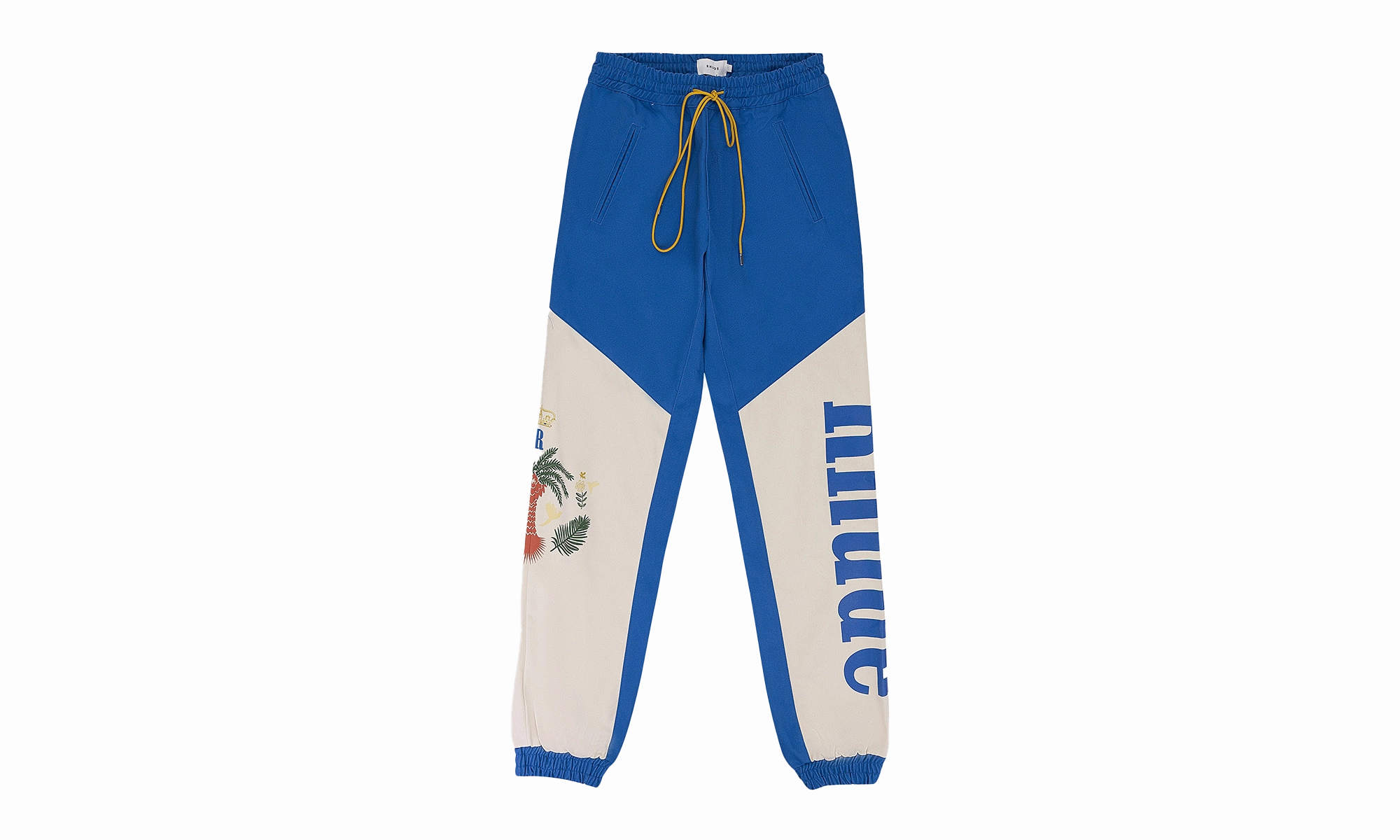 FLIGHT SWEATPANTS "BLUE/CREAM"