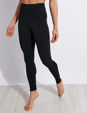 FLOAT High Waisted Legging - Black Durable Stitch Work Commute
