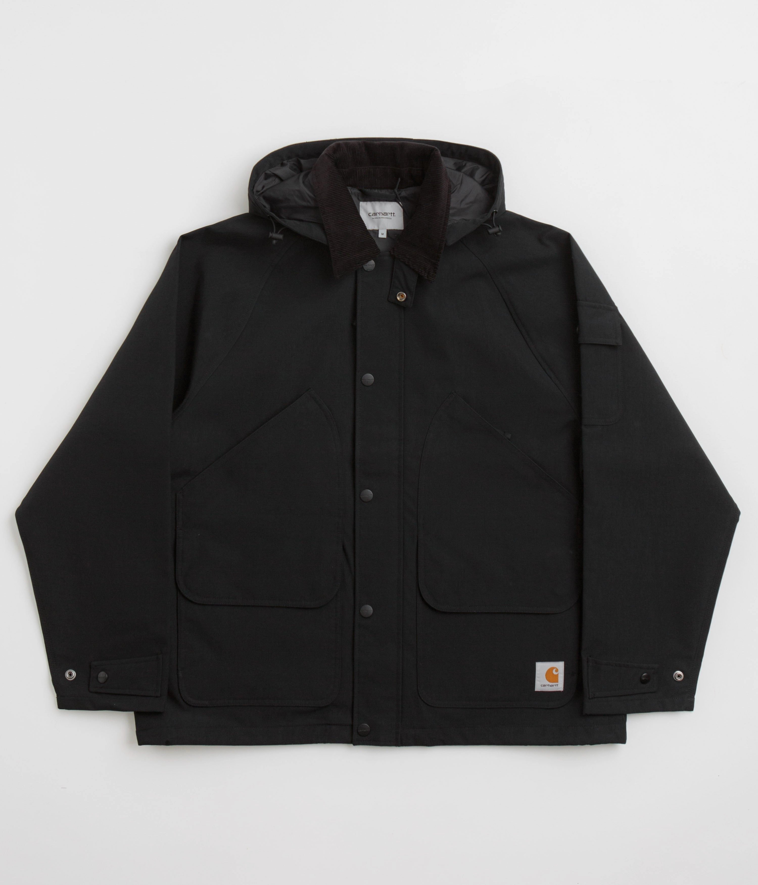 Carhartt Clarton Jacket - Black / Black Relationship