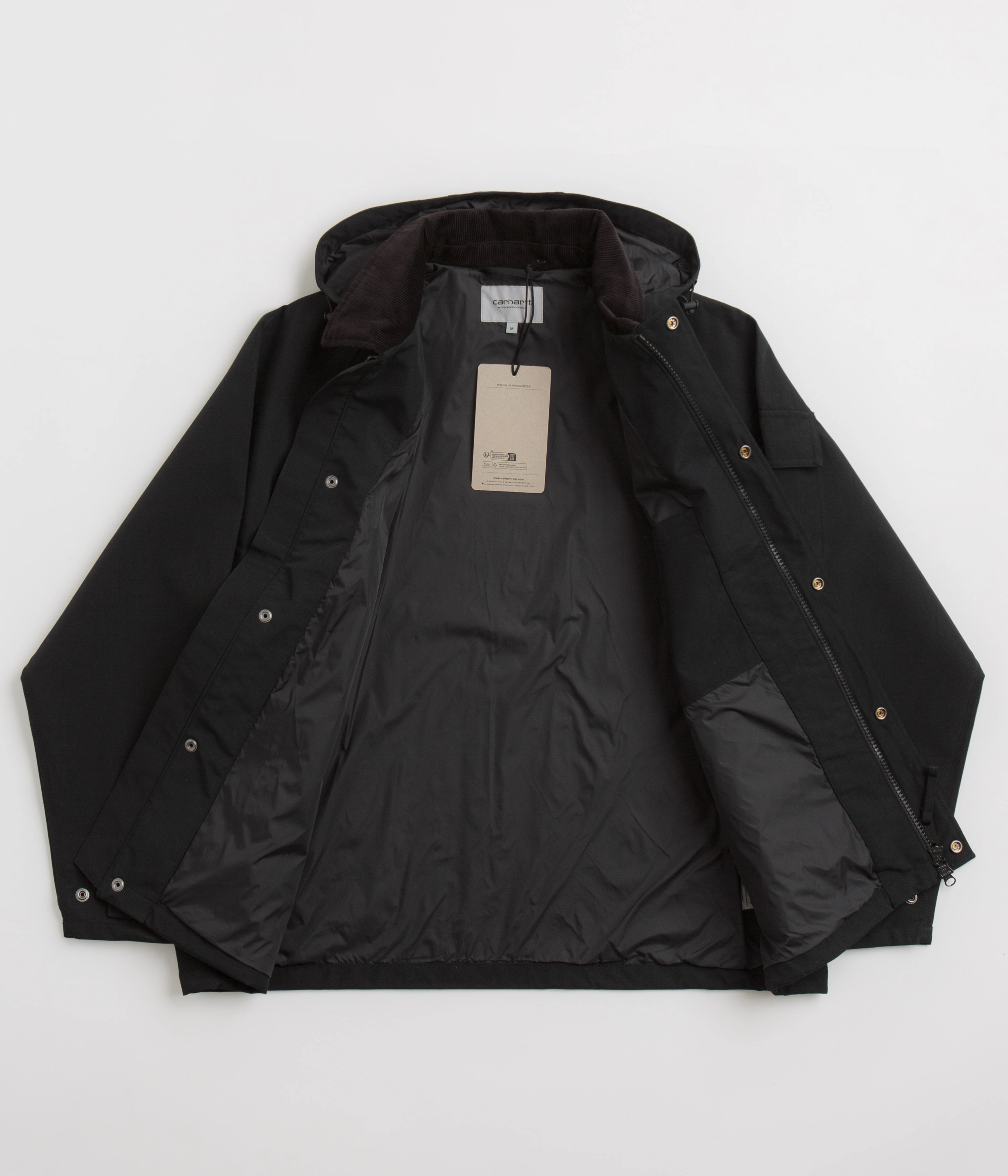 Carhartt Clarton Jacket - Black / Black Maximize
