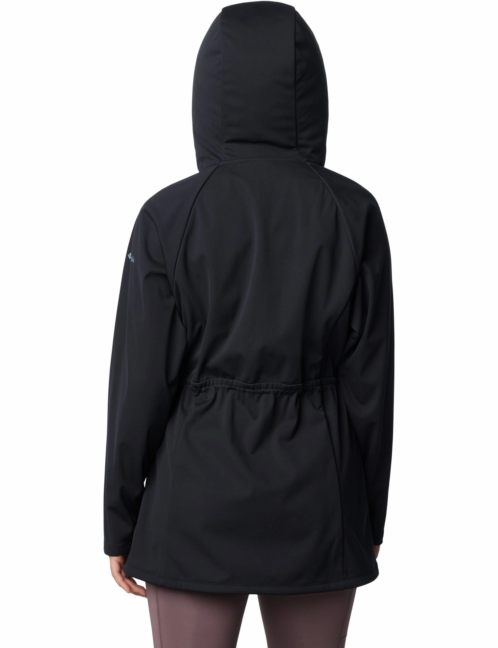 Flora Park II Mid Softshell Jacket - Black Water resistant coating Durable Construction