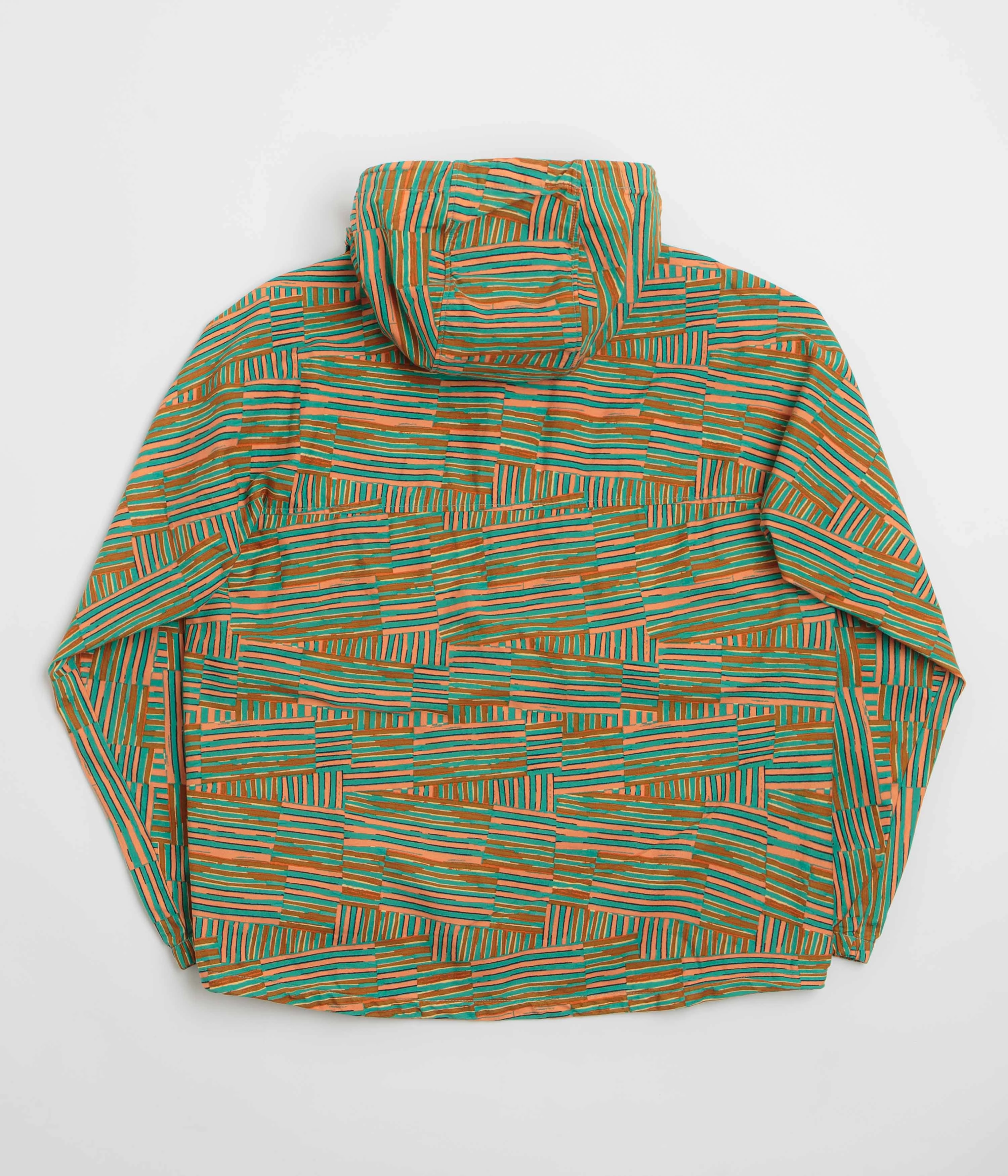 Patagonia Funhoggers Anorak - Quilty Fitz: Heartleaf Green Elastic Bill