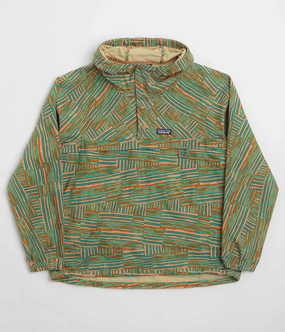 Travel Ease Patagonia Funhoggers Anorak - Quilty Fitz: Heartleaf Green