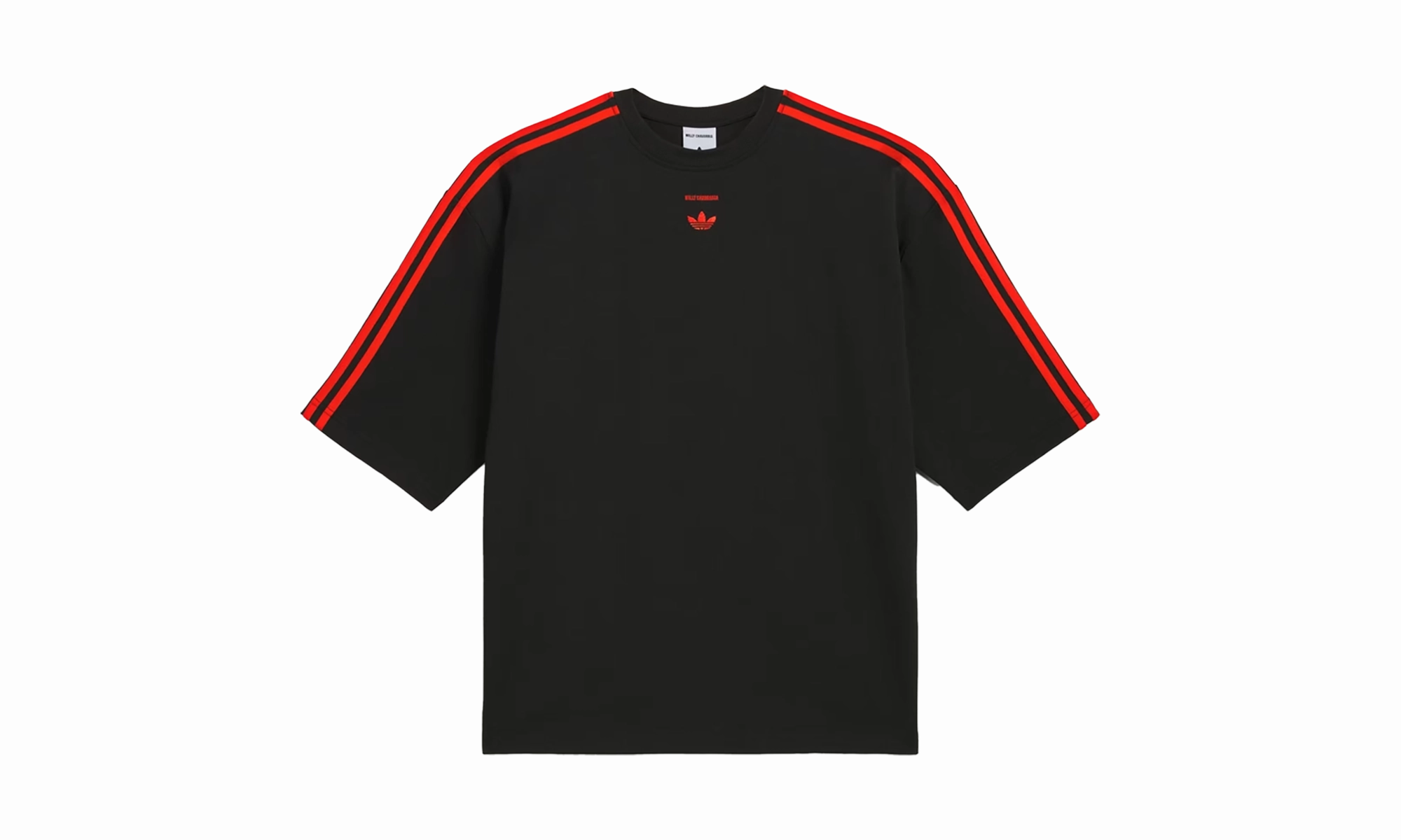 Signature Tee "Willy Chavarria - Black" Handmade Glow CoolingChannelFabric