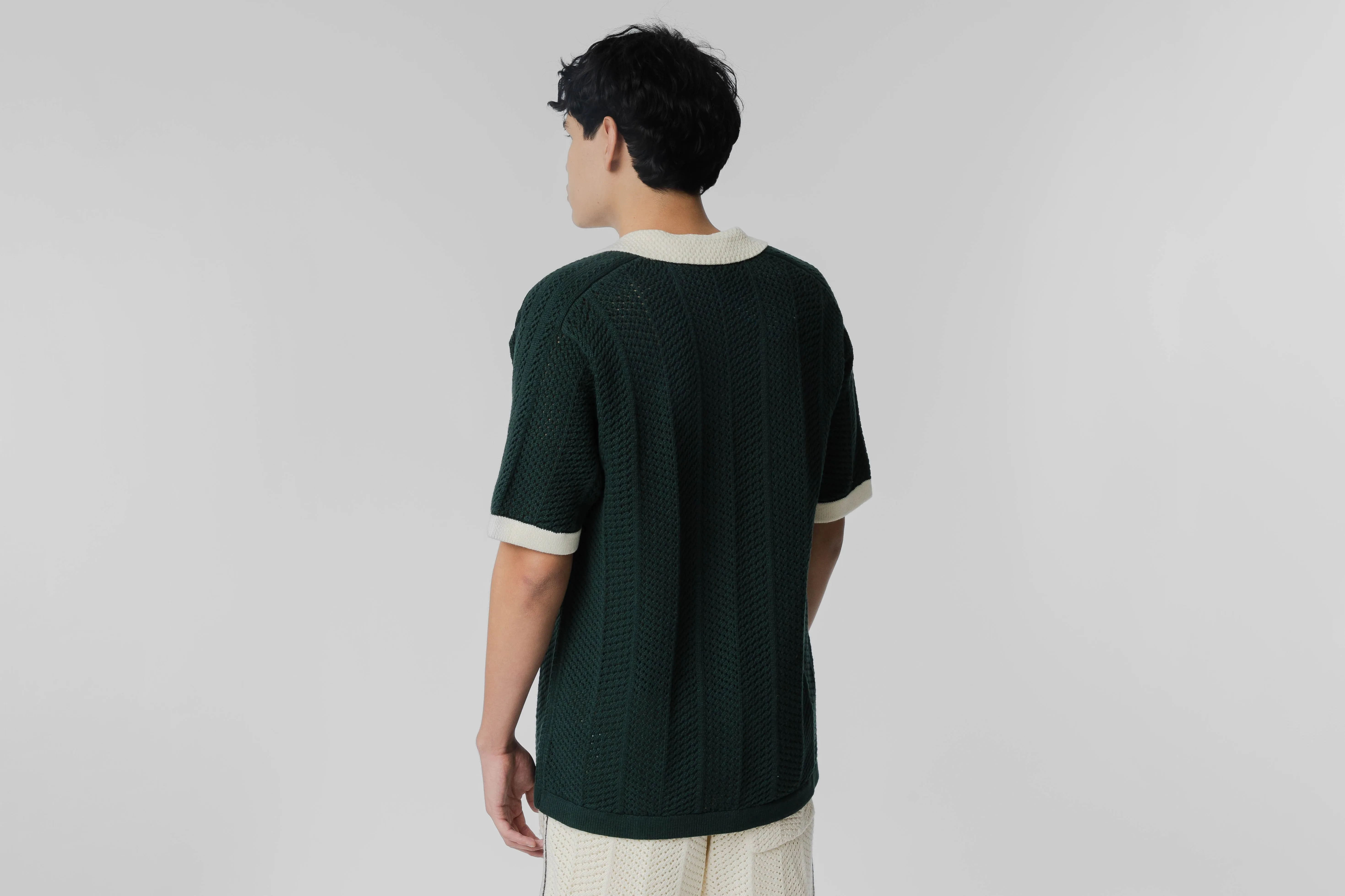 Anti Pilling Finish adidas CLOT by Edison Chen Knit Polo