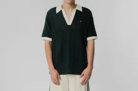 adidas CLOT by Edison Chen Knit Polo Bound Seam Edges BondedShoulderTaping