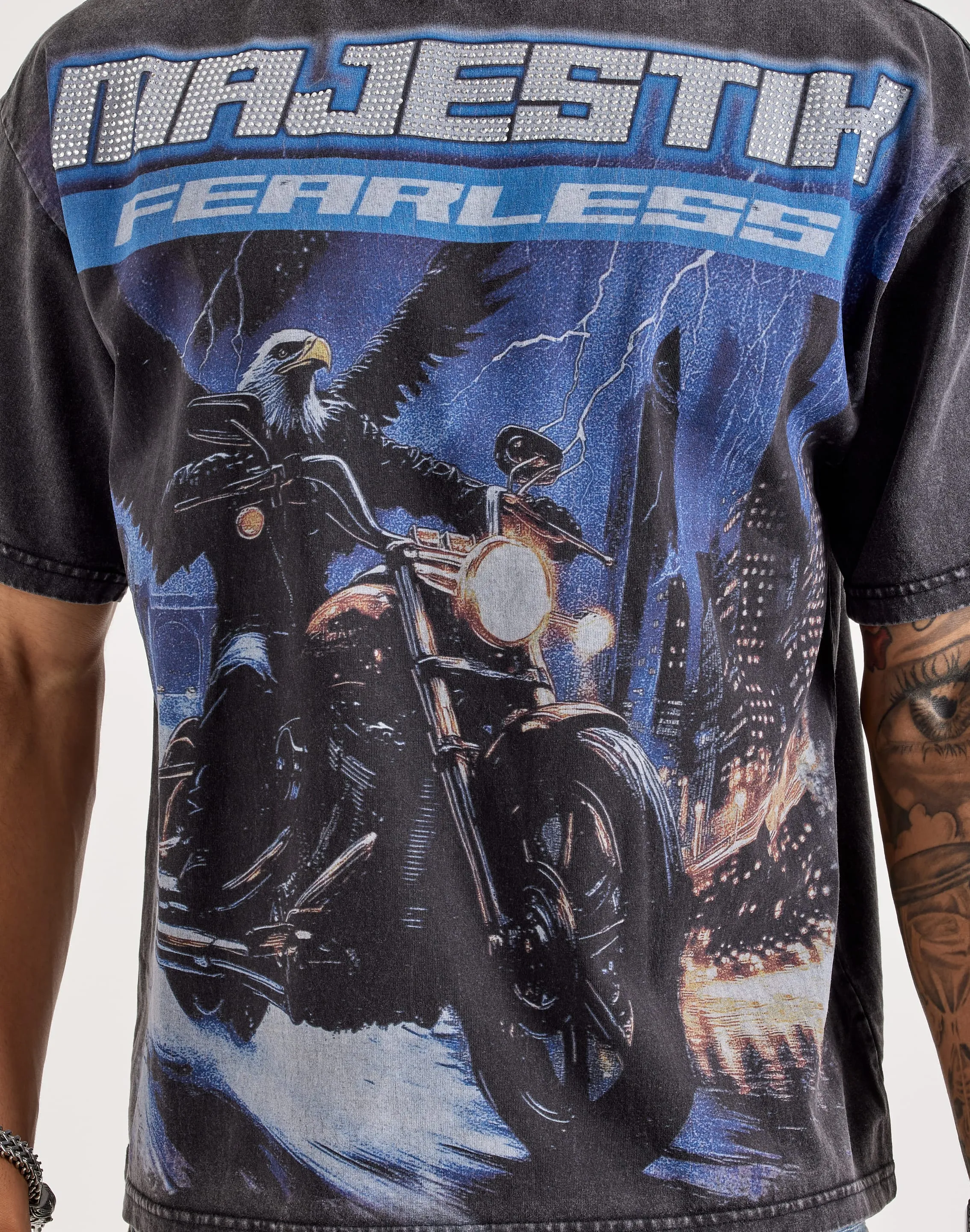 CompressionEnhanced Mom Soft Majestik Fearless Motorcycle Tee