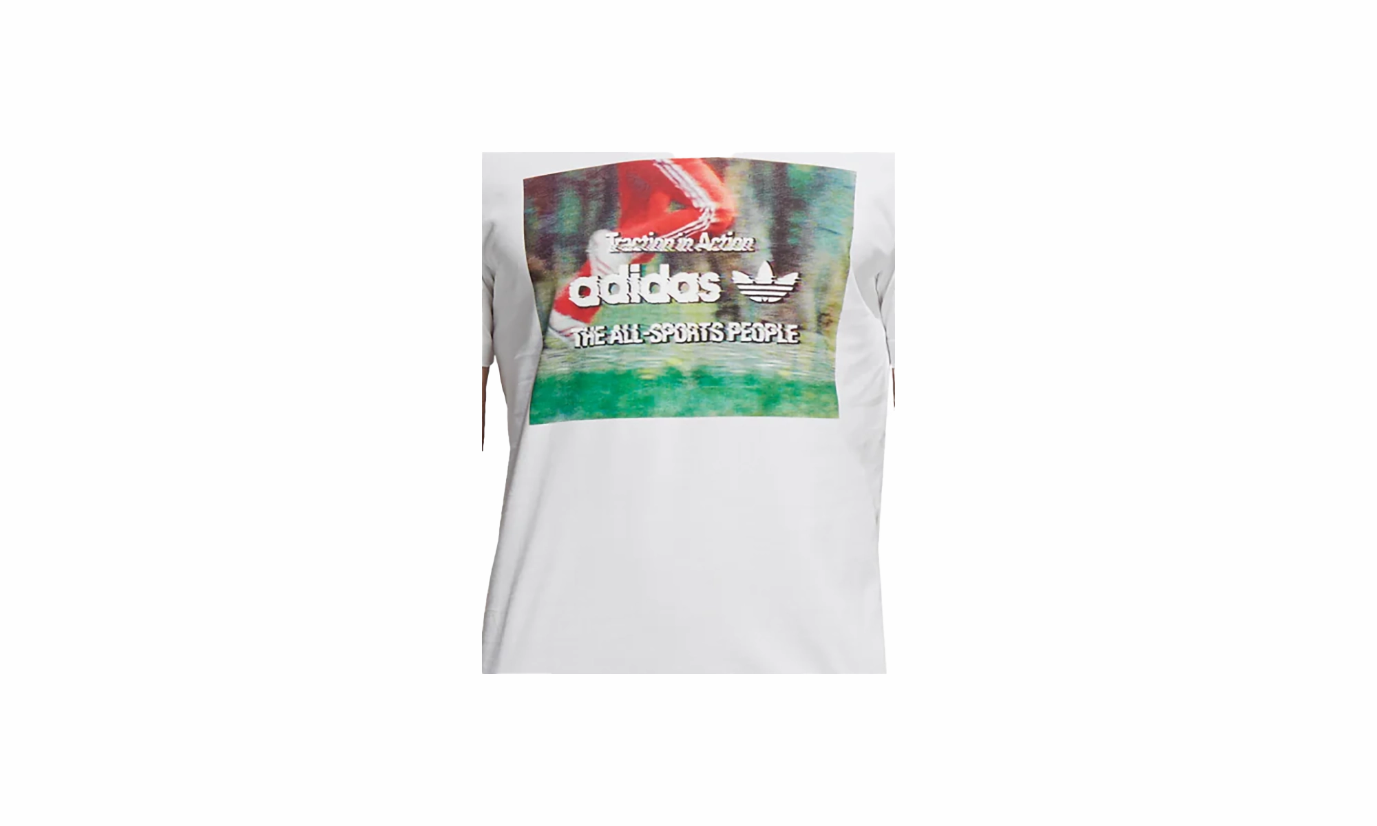 Originals Traction In Action Photo Tee "White / Multicolor" EasyCareMaterial