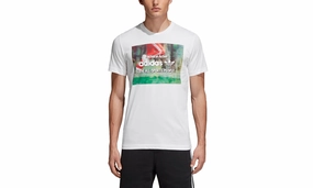 ReinforcedStitching Gloss Glow Originals Traction In Action Photo Tee "White / Multicolor"