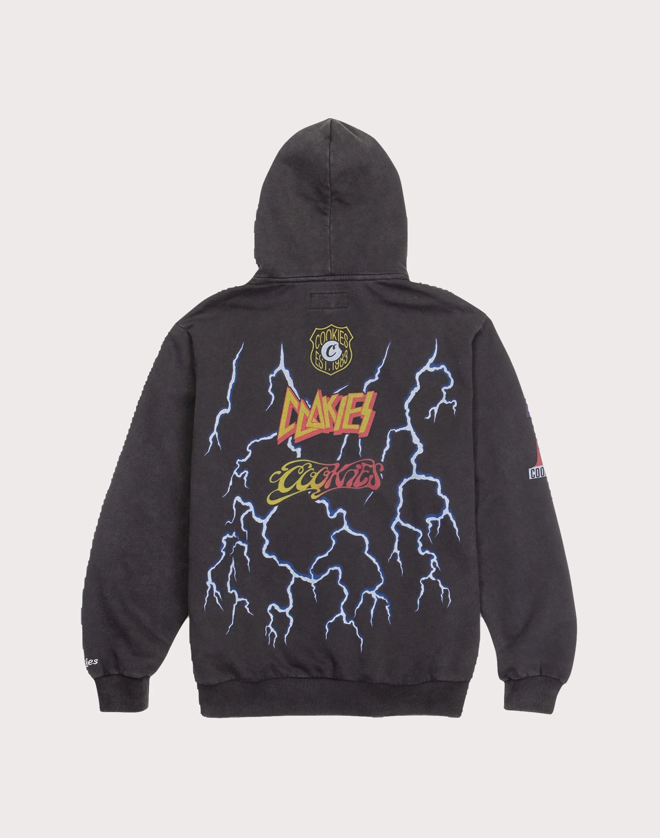 AbrasionResistantFabric NonRestrictiveCut Cookies Sf Highway Fleece Hoodie