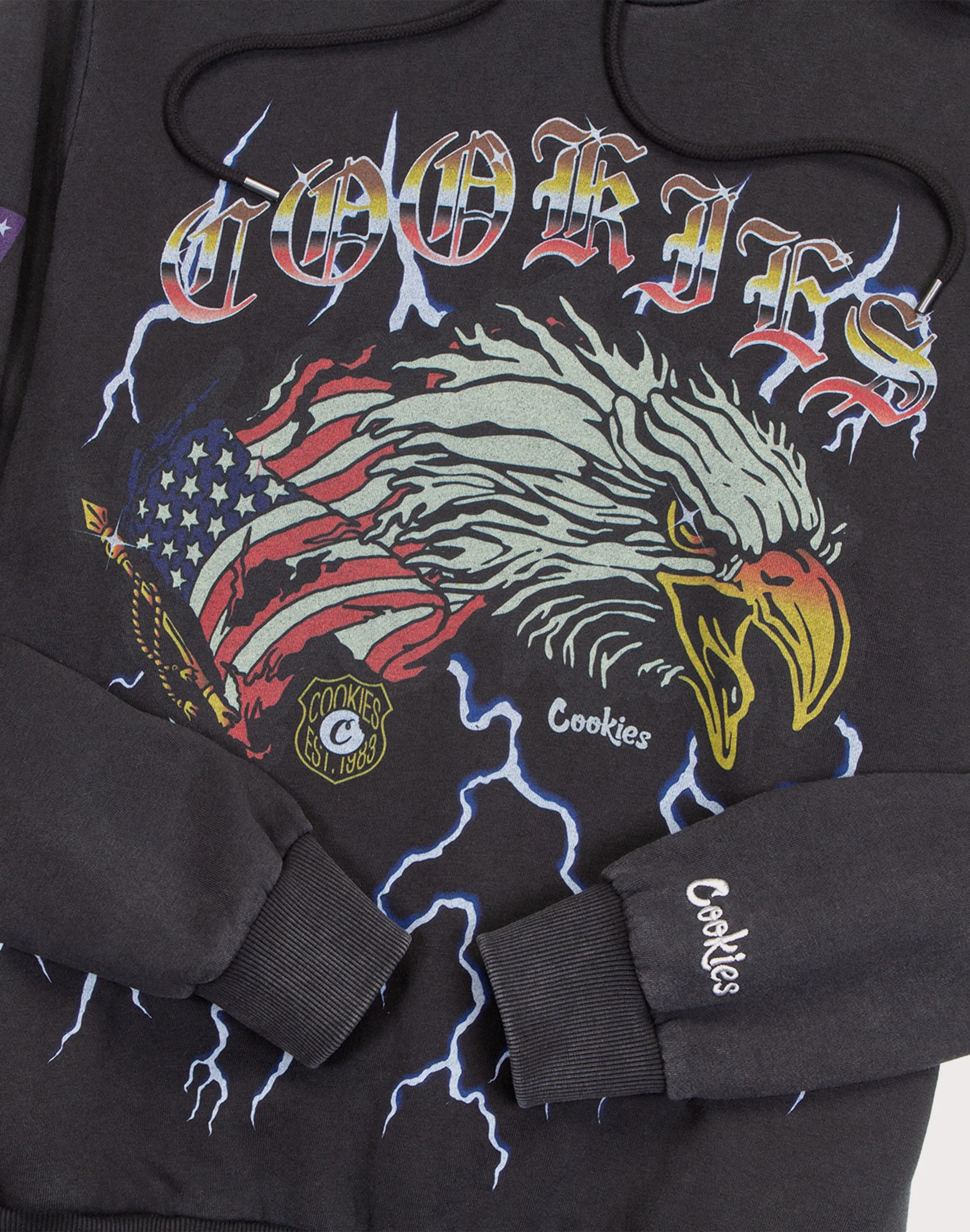 Ice Fit VersatileStyle Cookies Sf Highway Fleece Hoodie