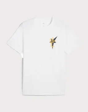 Puma Road To Unity White Tee Loose Thread NonSlipGrip
