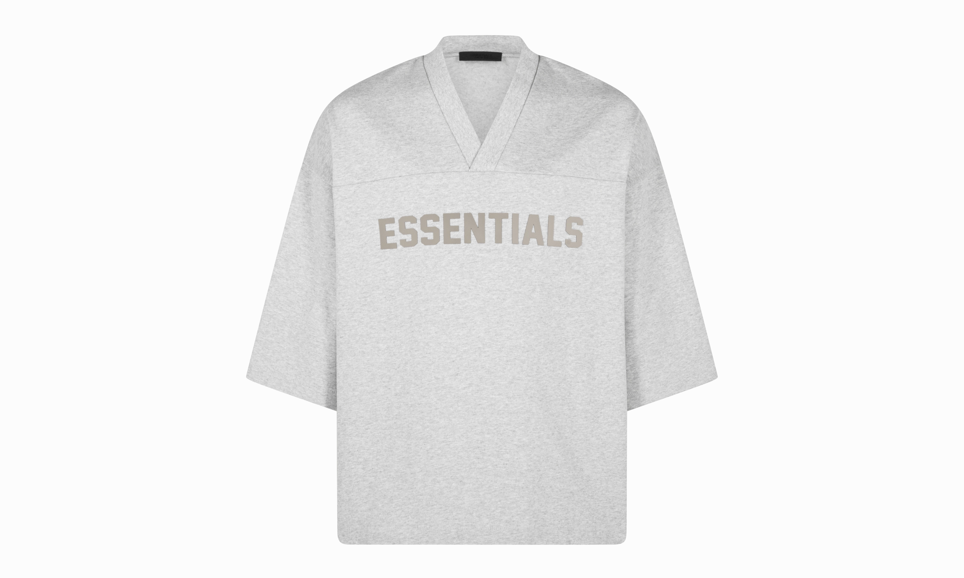 FOOTBALL TEE "LIGHT HEATHER GREY" Power Vibe