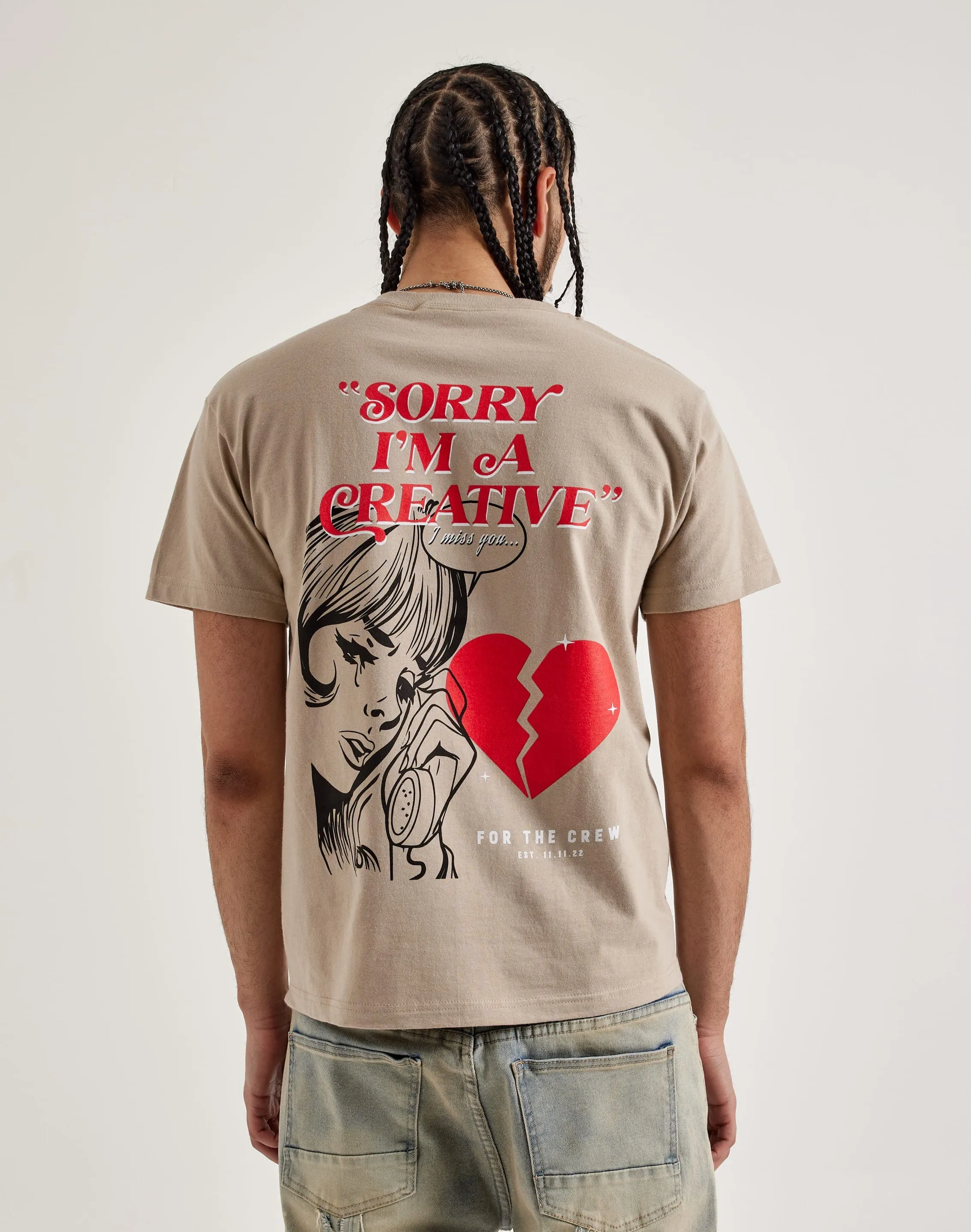 Joyful Mood For The Crew Sorry I'm A Creative Tee